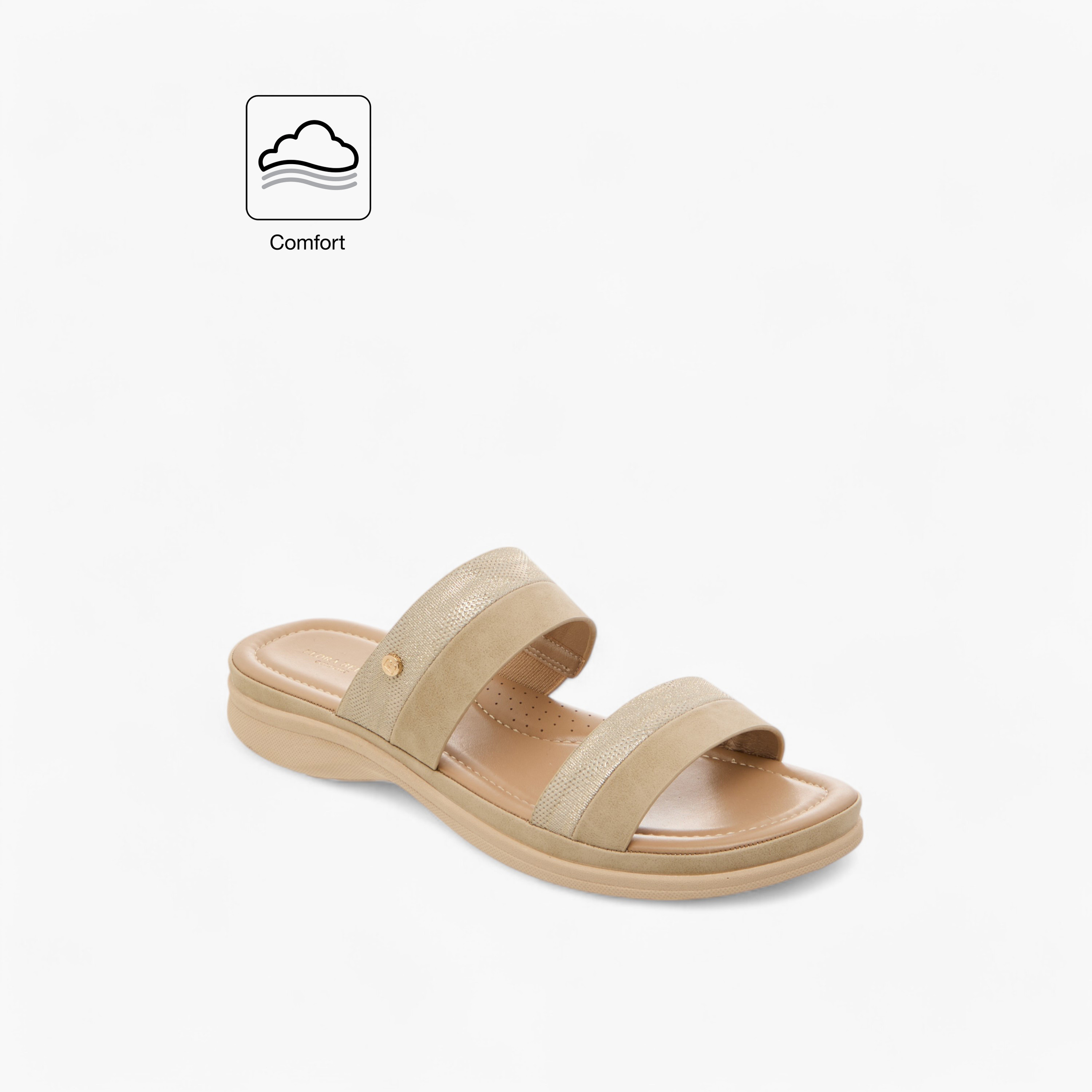 صندل مريح سهل الارتداء بارز الملمس من فلورا بيلا-women-shoes-flats-sandals-image-2