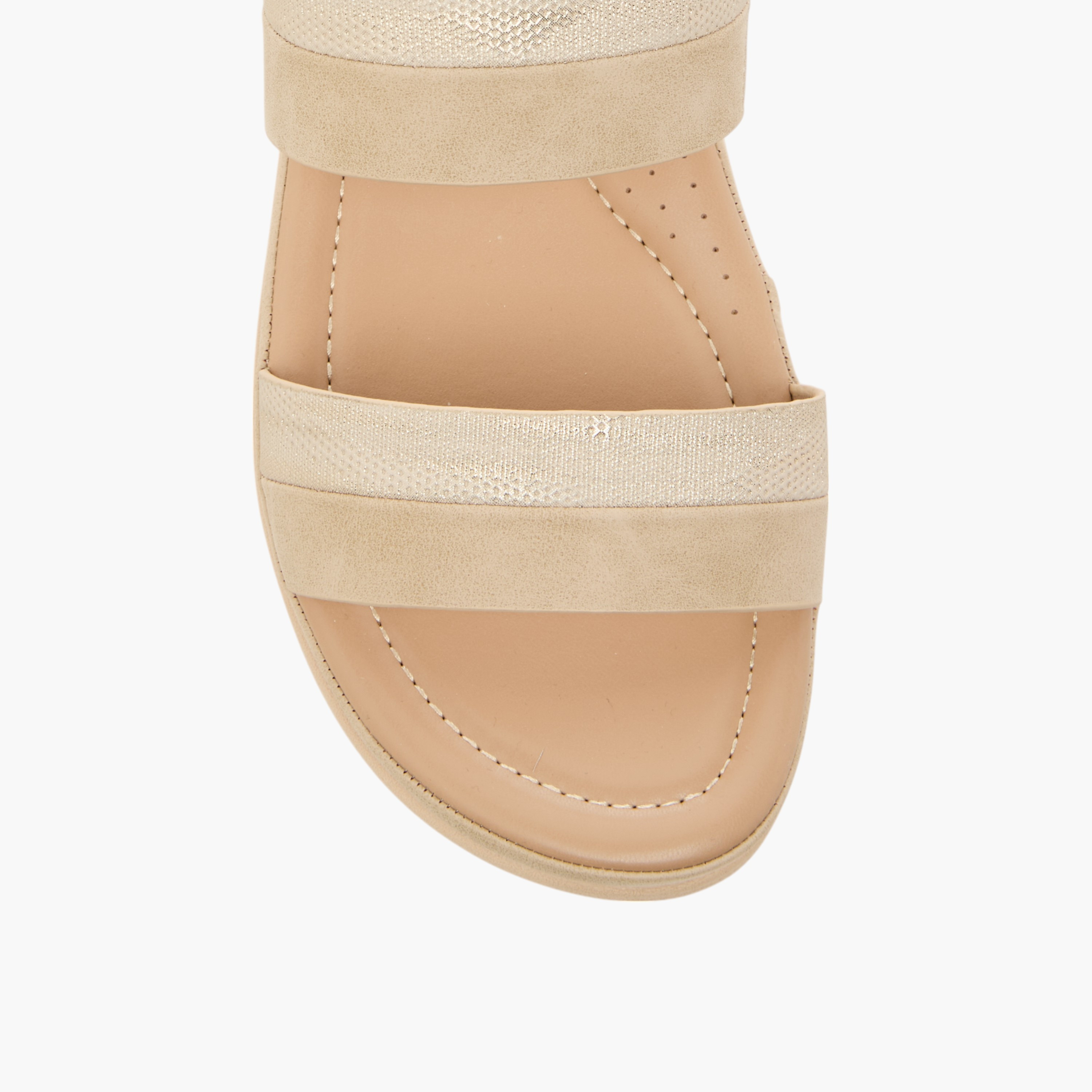 Flora Bella Textured Slip-On Comfort Sandals-women-shoes-flats-sandals-image-4