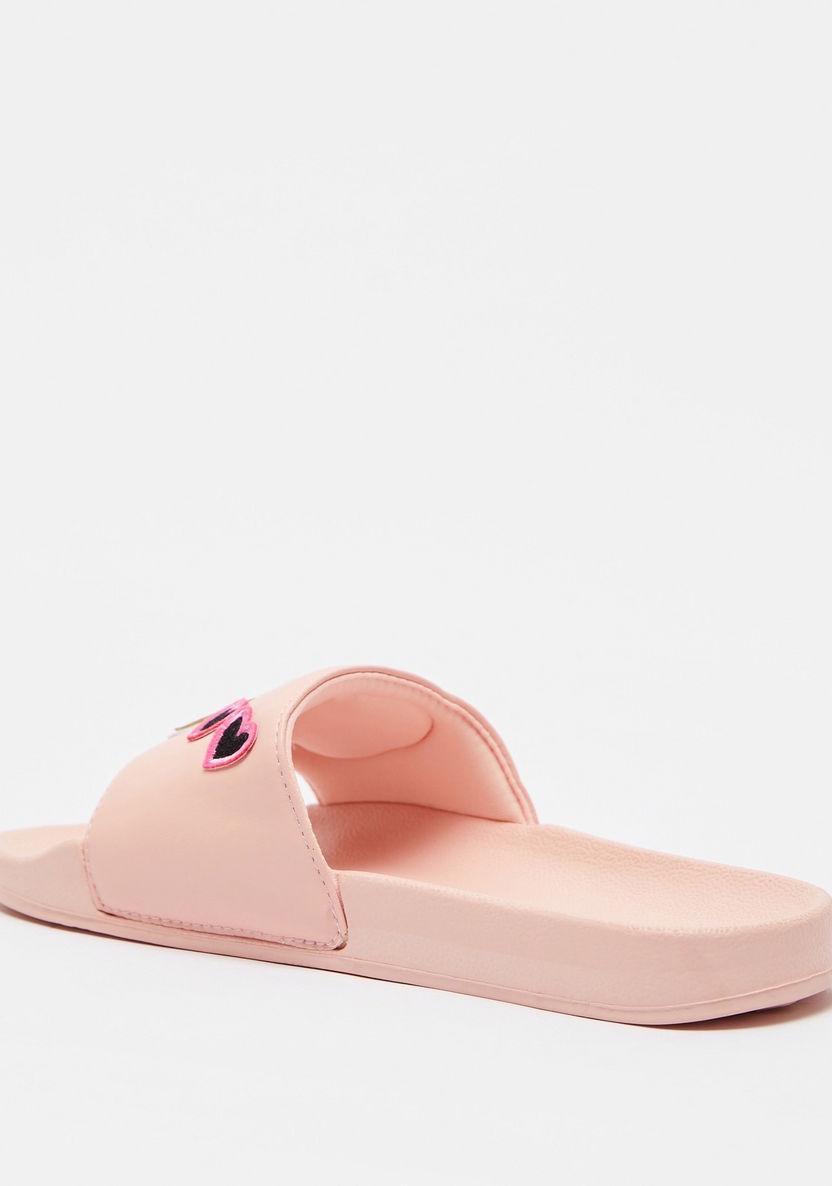 Missy Applique Detail Open Toe Slide Slippers-Women%27s Flip Flops & Beach Slippers-image-2