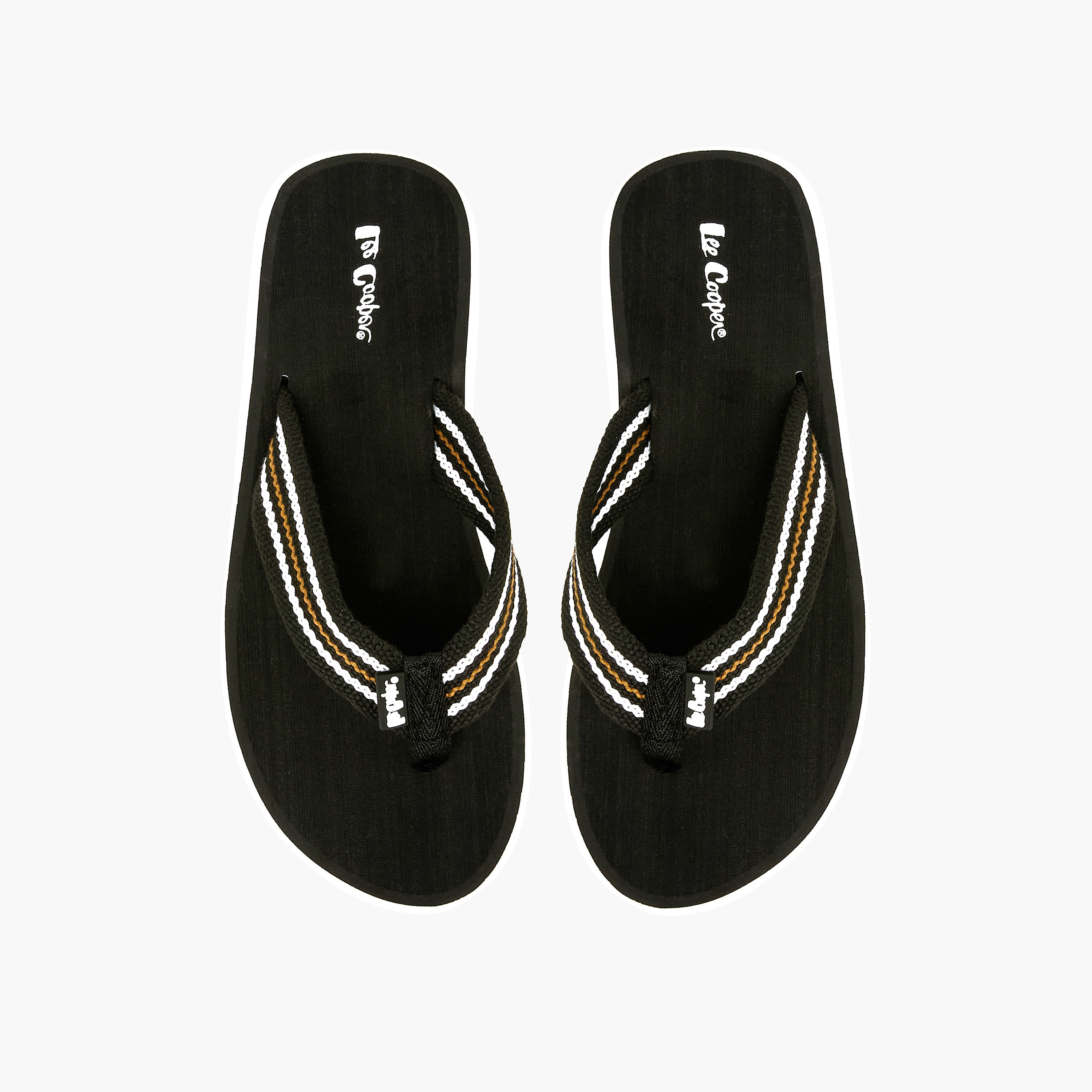 Lee Cooper Men Striped Flip Flops-men-shoes-flipflopsandslides-image-1