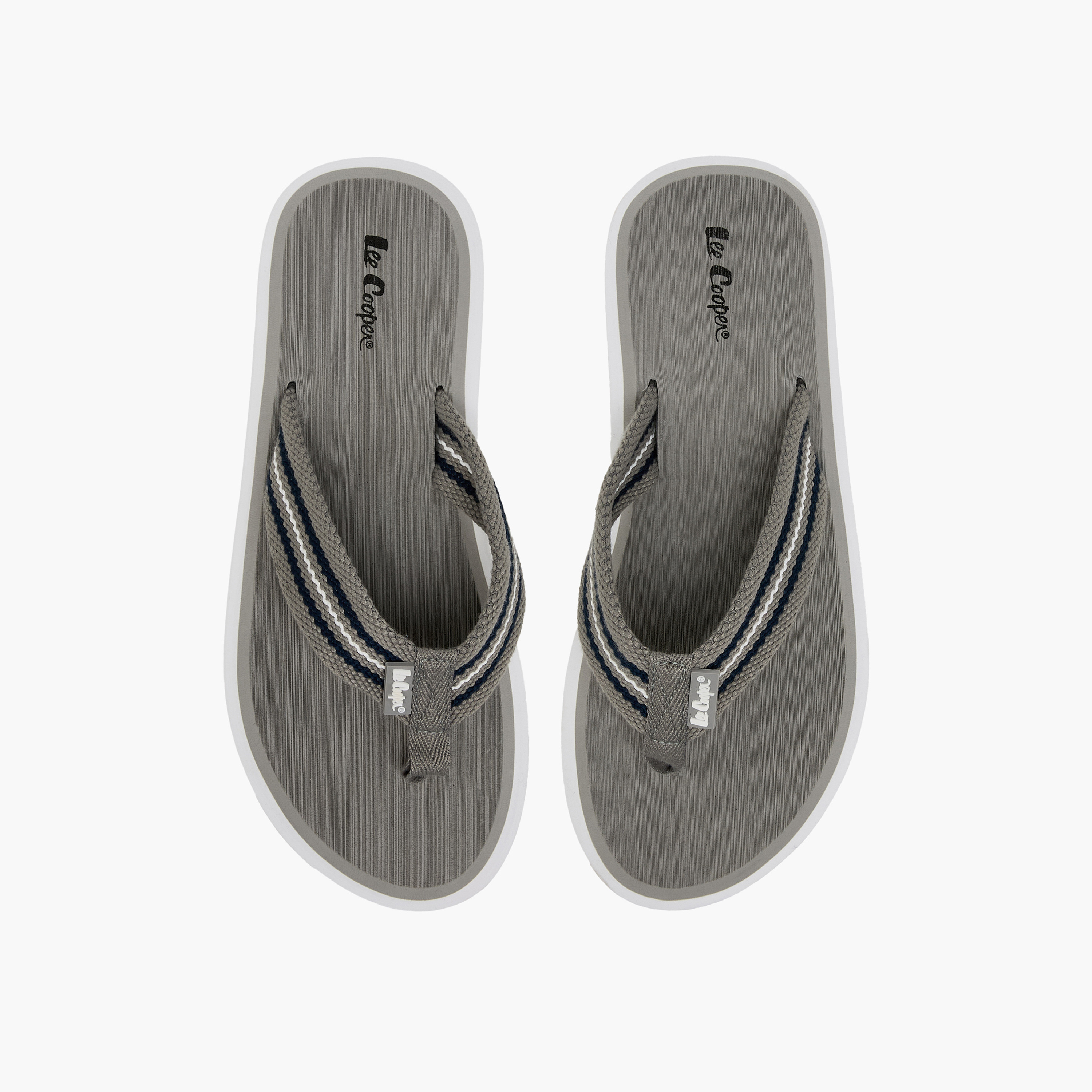Lee Cooper Men Striped Flip Flops-men-shoes-flipflopsandslides-image-1