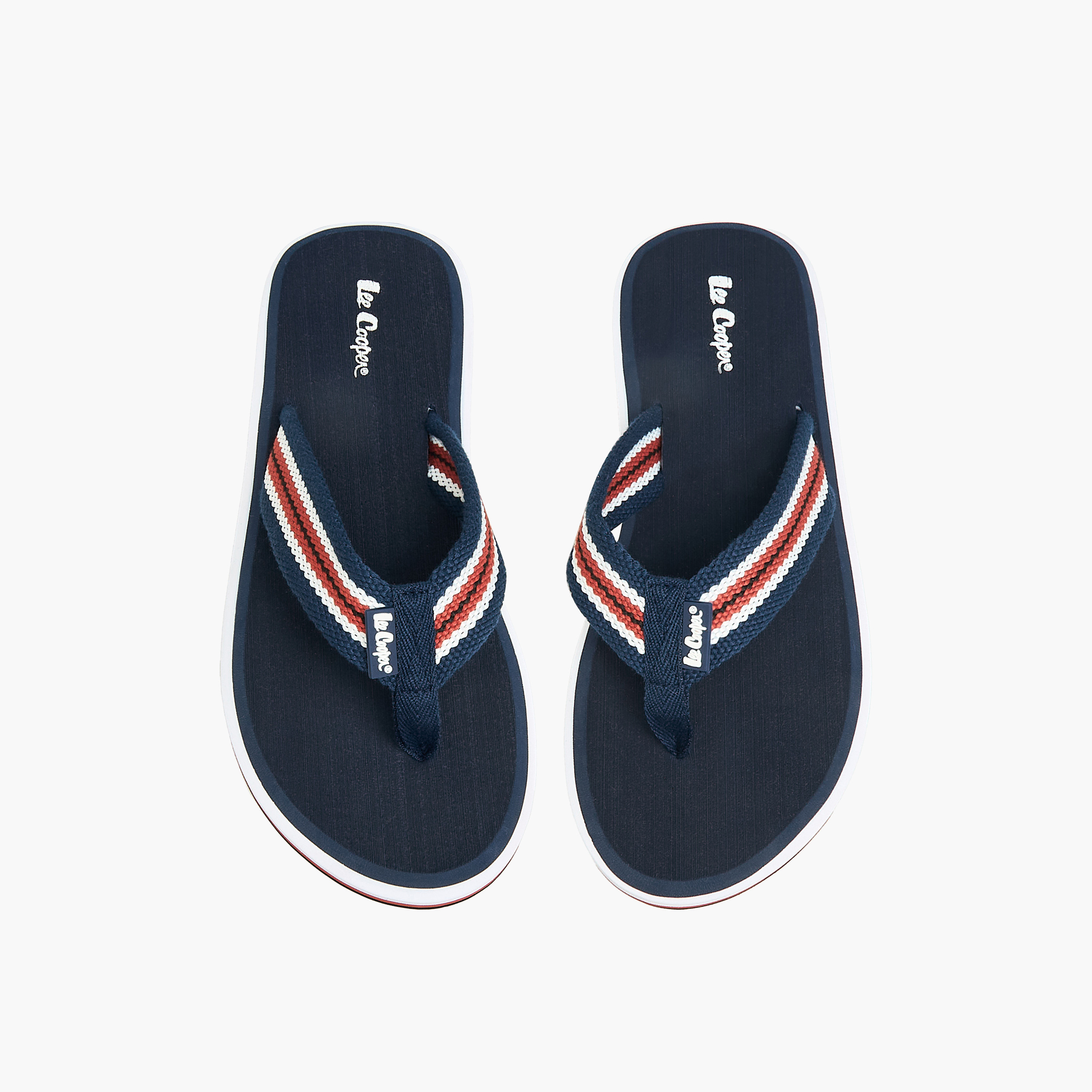 Lee Cooper Men Striped Flip Flops-men-shoes-flipflopsandslides-image-1