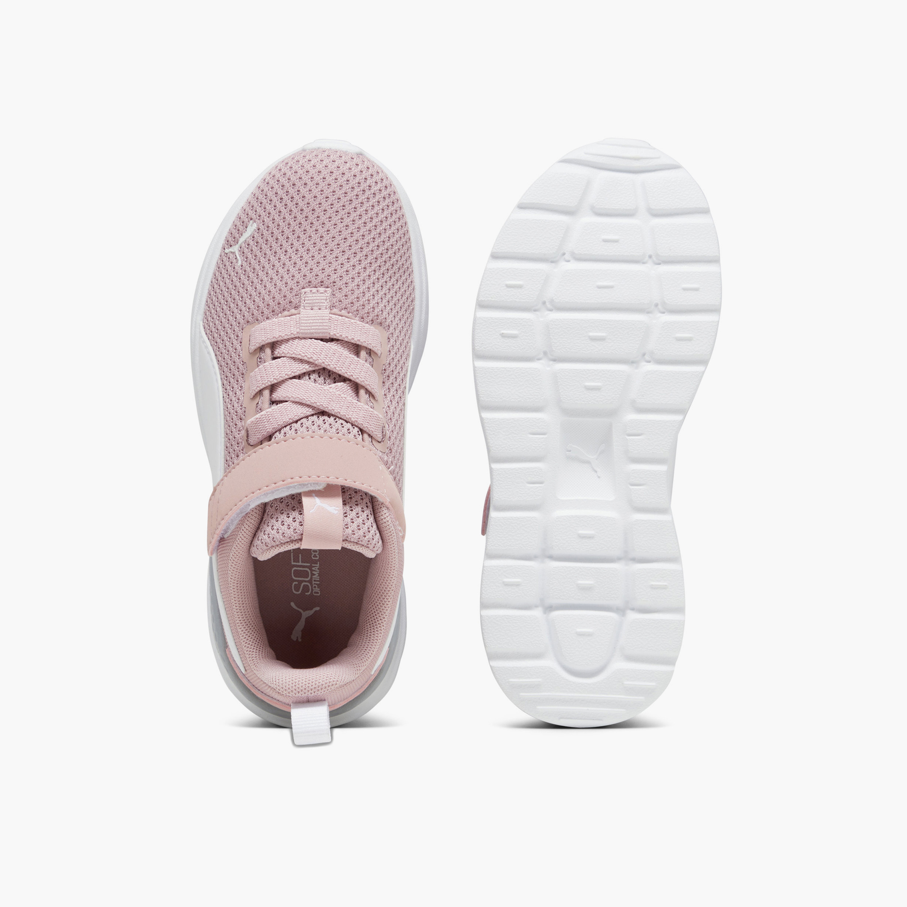 Puma Girls Anzarun Lite Hook & Loop Running Shoes-sports-girls-shoes-image-4