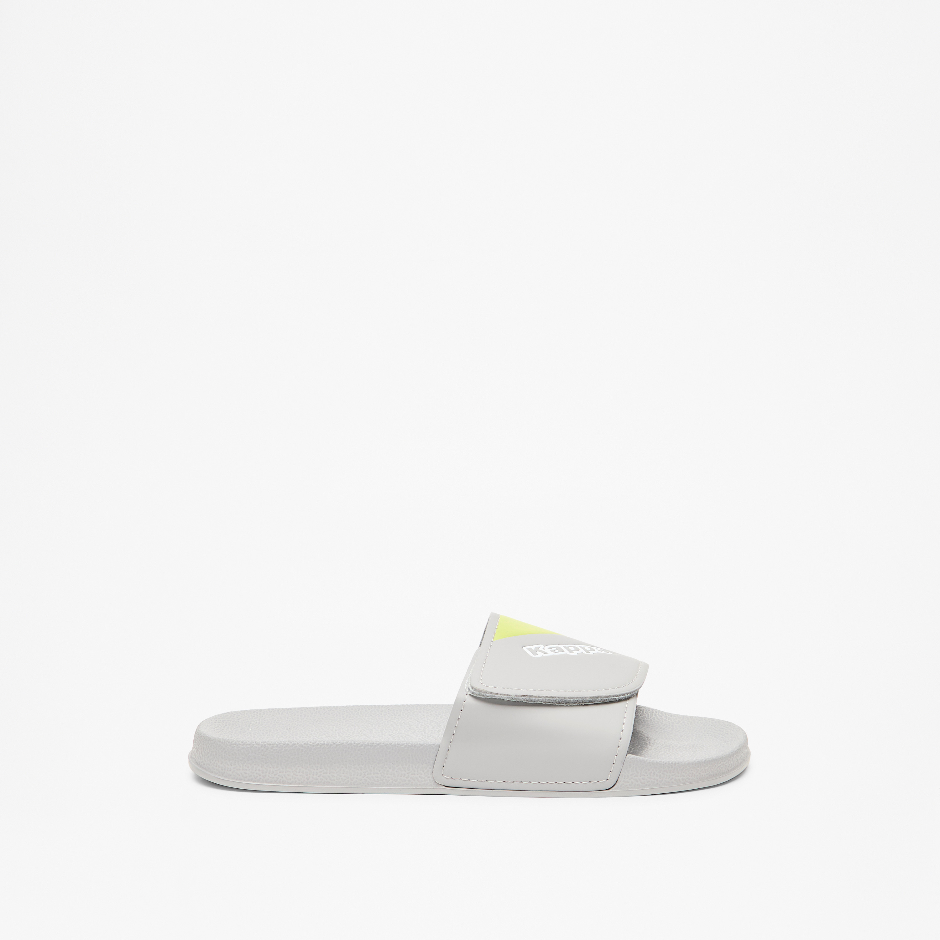 Kappa Boys' Panelled Slip-On Slide Slippers-boys-shoes-flipflopsandslides-image-3