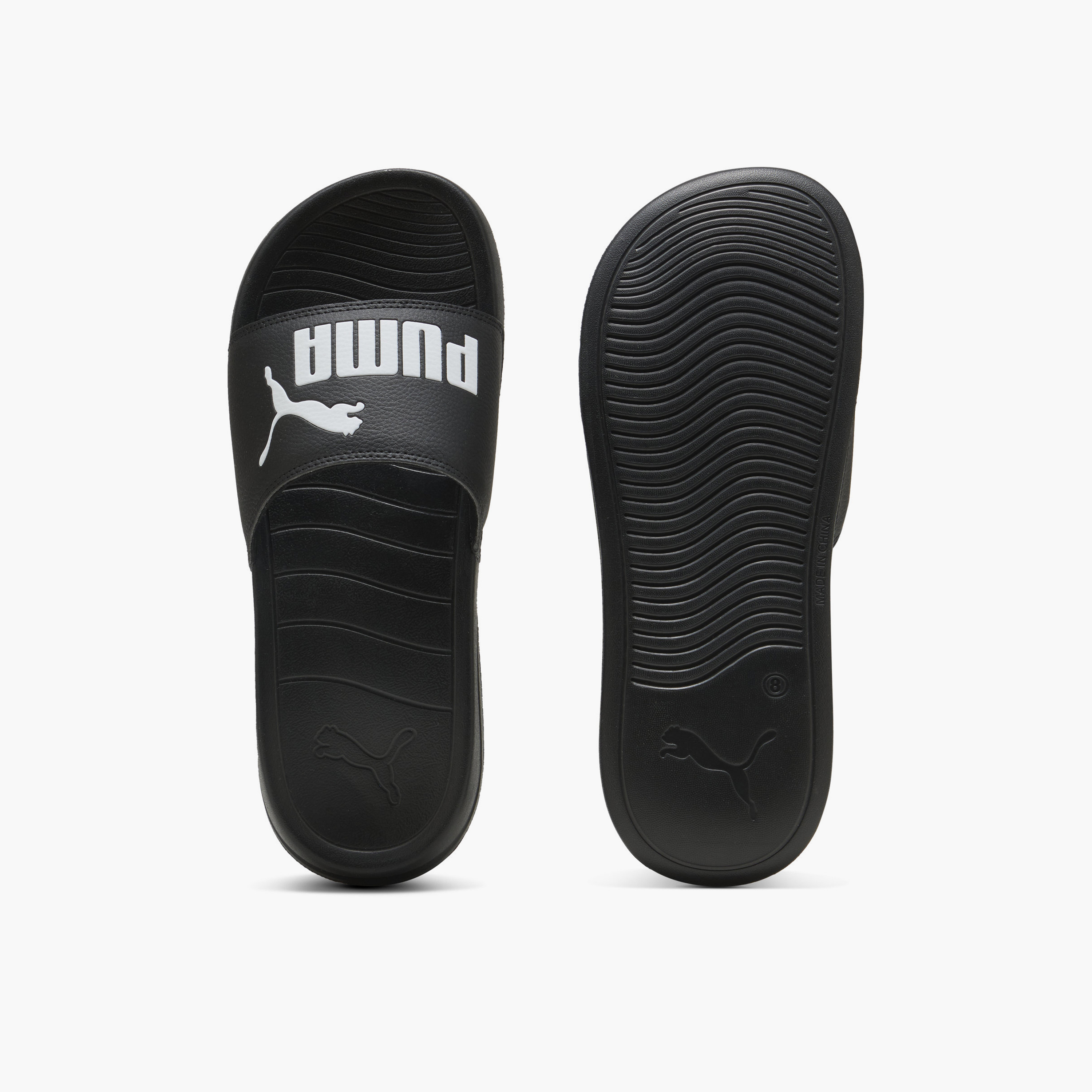 Puma Men Popcat 20 Logo Print Slides-sports-men-shoes-image-3