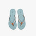 Aqua Textured Thong Slippers-Women%27s Flip Flops & Beach Slippers-thumbnailMobile-0