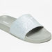 Aqua Logo Glitter Print Slide Slippers-Women%27s Flip Flops & Beach Slippers-thumbnail-4