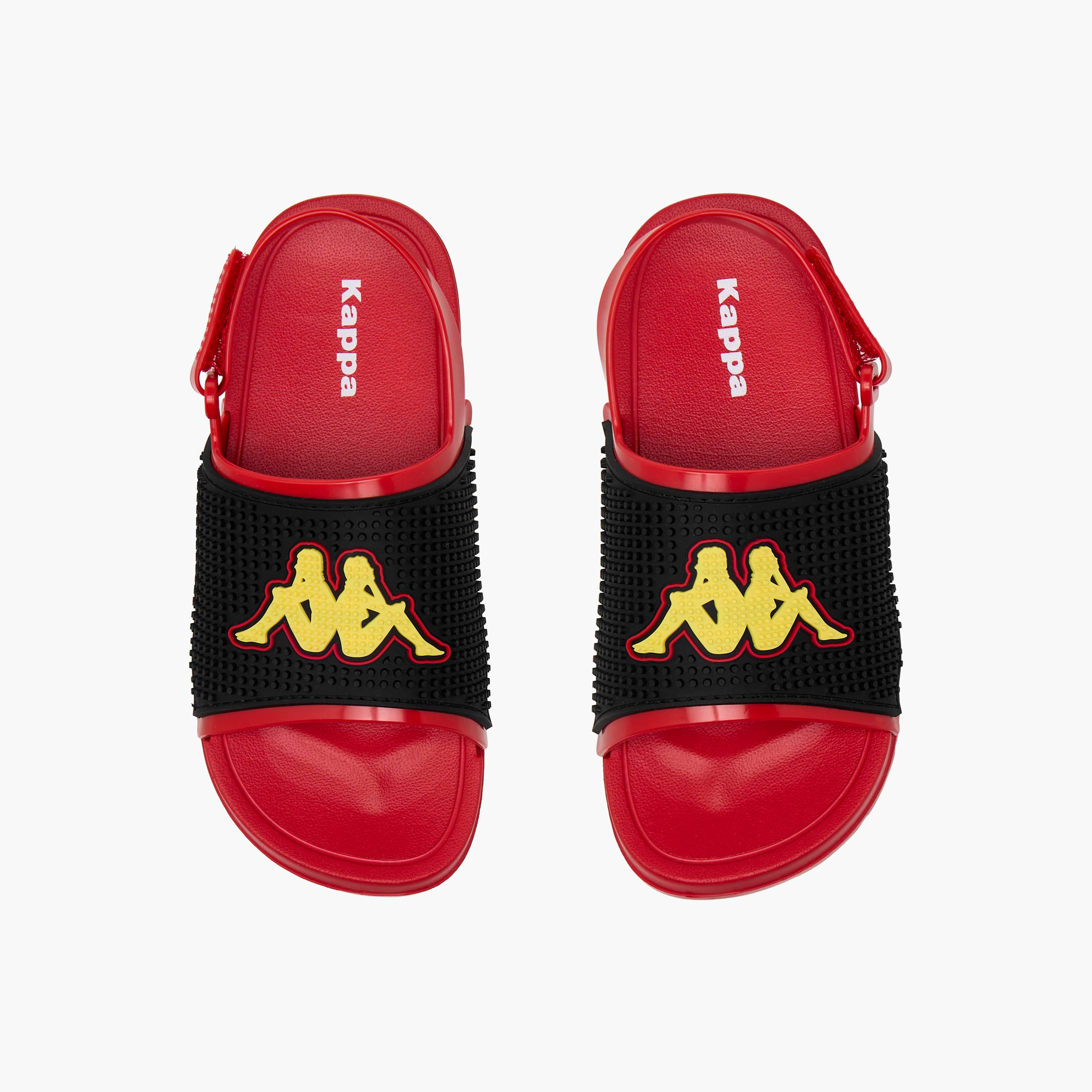 Kappa Slides with Back Strap and Logo Detail-baby-boys-shoes-sandals-image-1