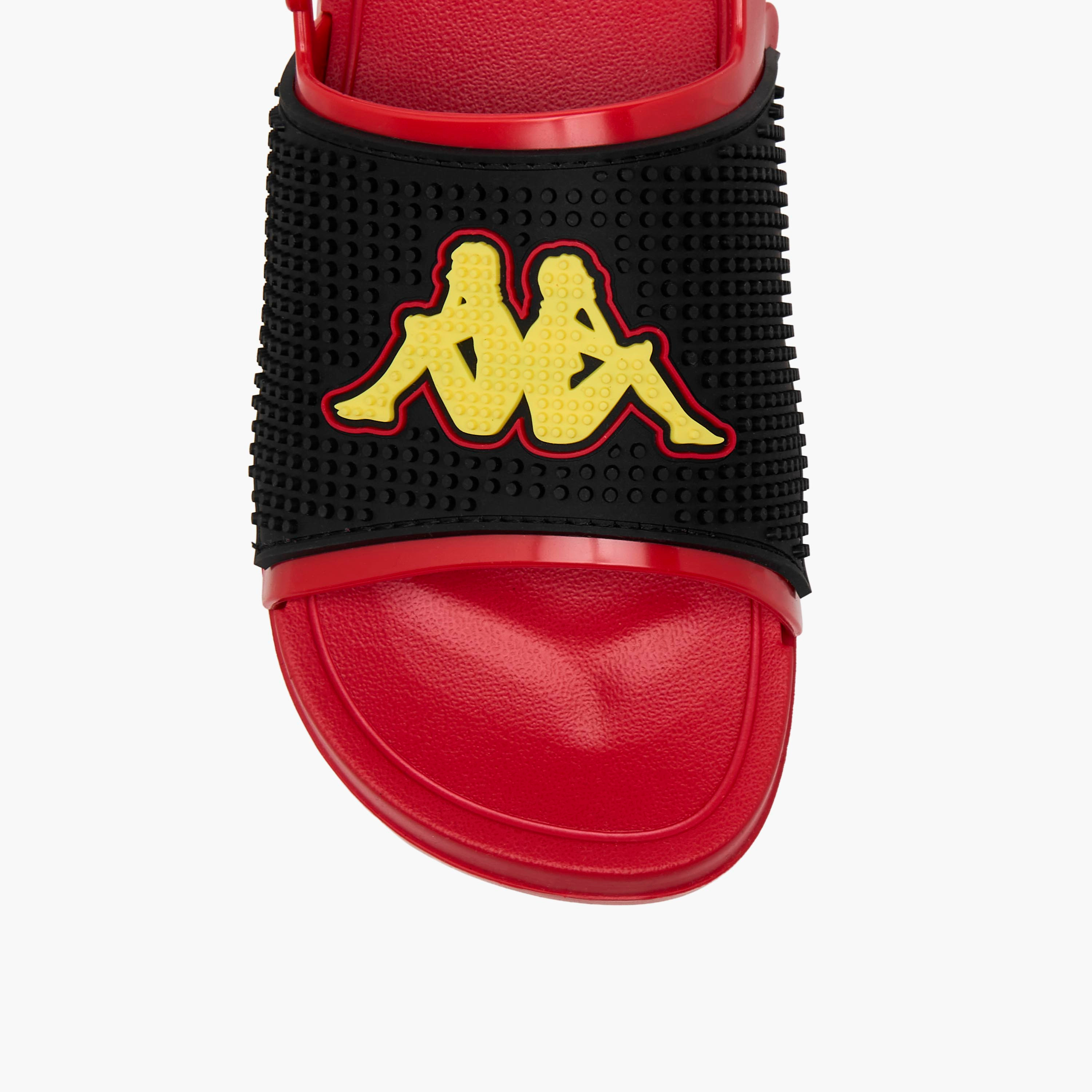 Kappa Slides with Back Strap and Logo Detail-baby-boys-shoes-sandals-image-3