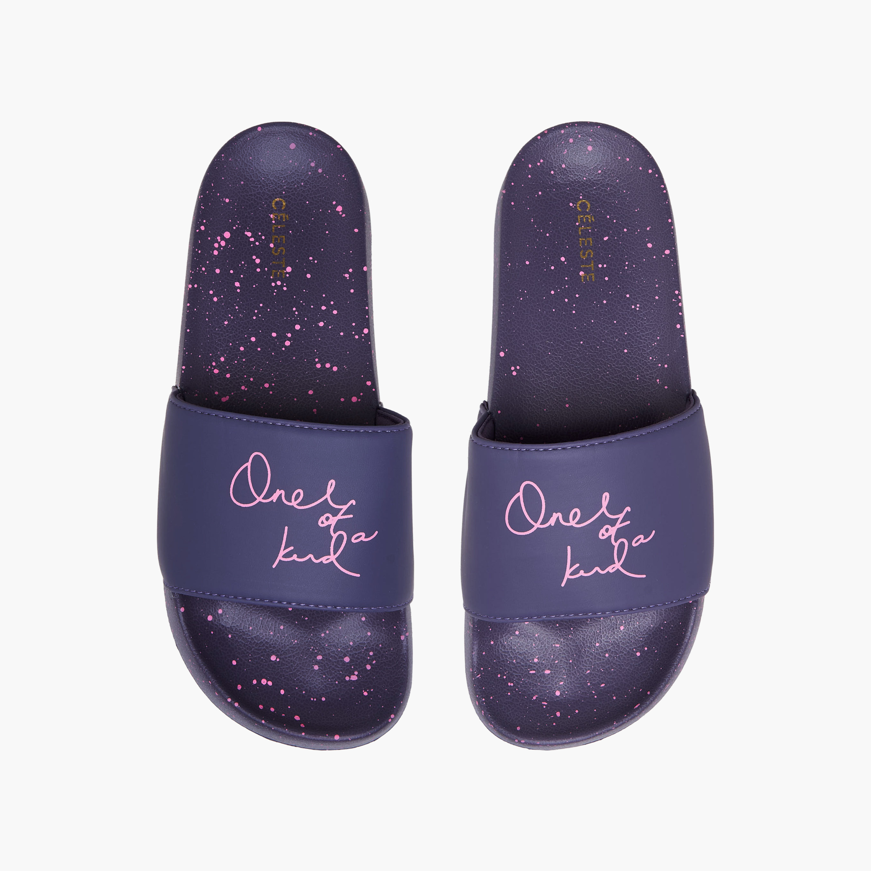 Celeste Women Slogan Print Slides-women-shoes-flipflopsandslides-image-1
