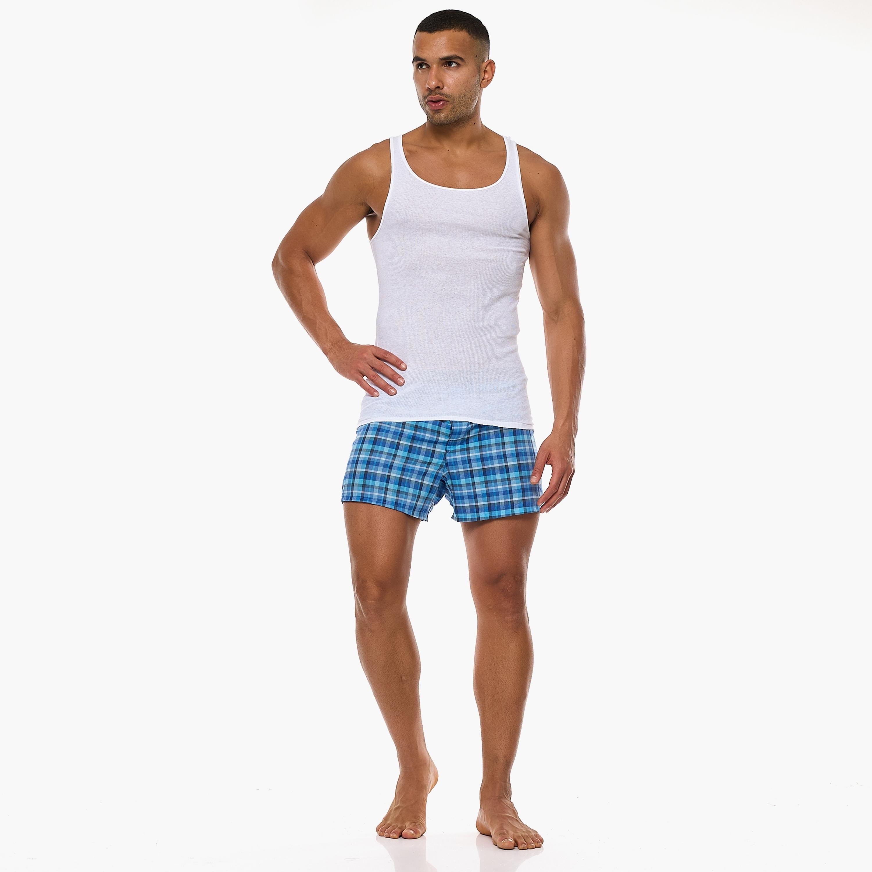 3 قطع من سترات بدون اكمام للرجال من هنس-men-clothing-innerwear-vests-image-3