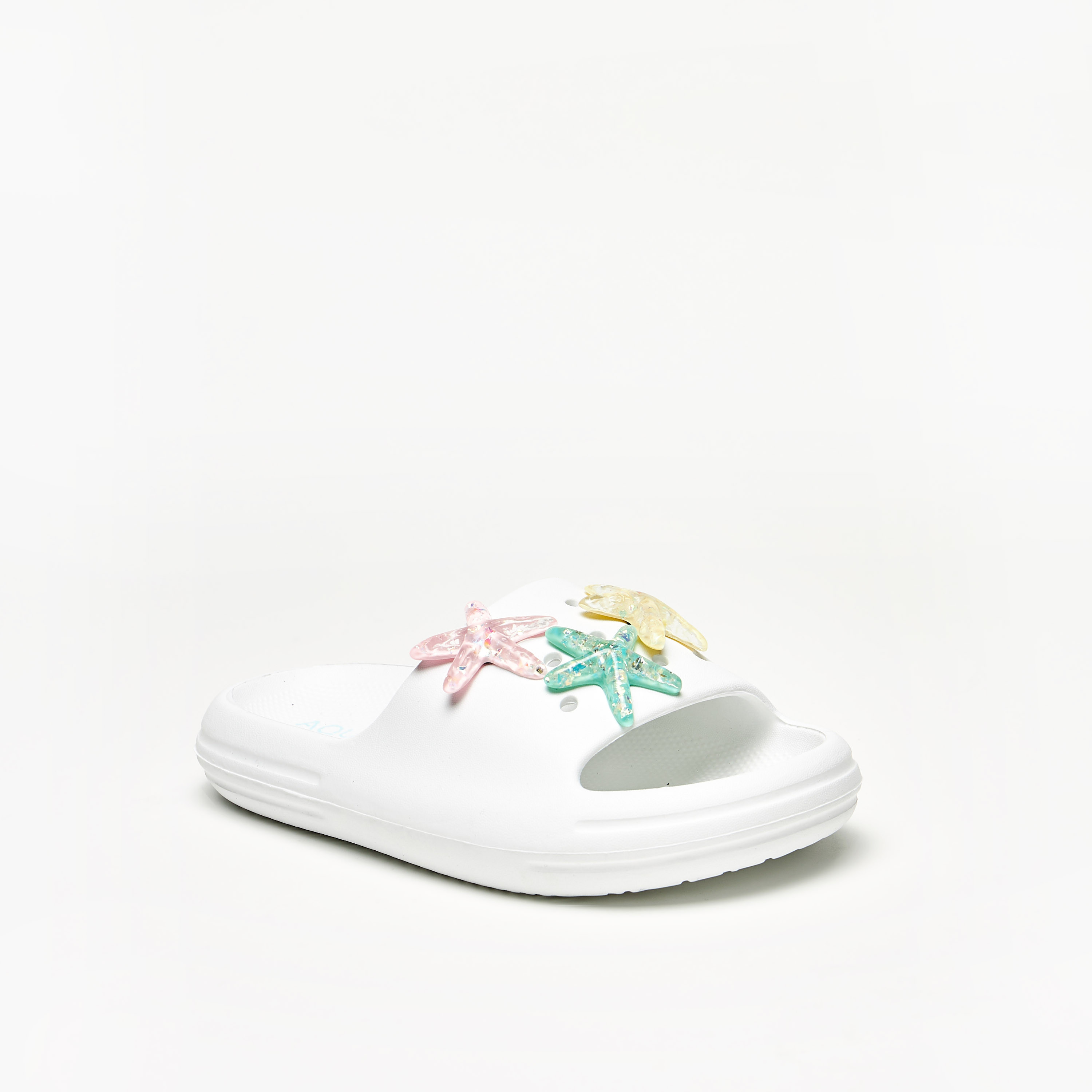 شبشب خفيف بزخارف نجمة البحر من أكوا-girls-shoes-flipflopsandslides-image-1