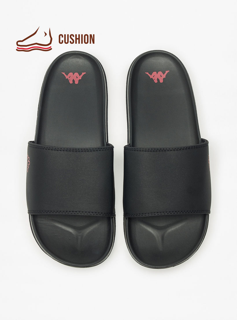 حذاء خفيف ببطانة وتفاصيل الشعار للرجال من كابا-men-shoes-flipflopsandslides-image-1