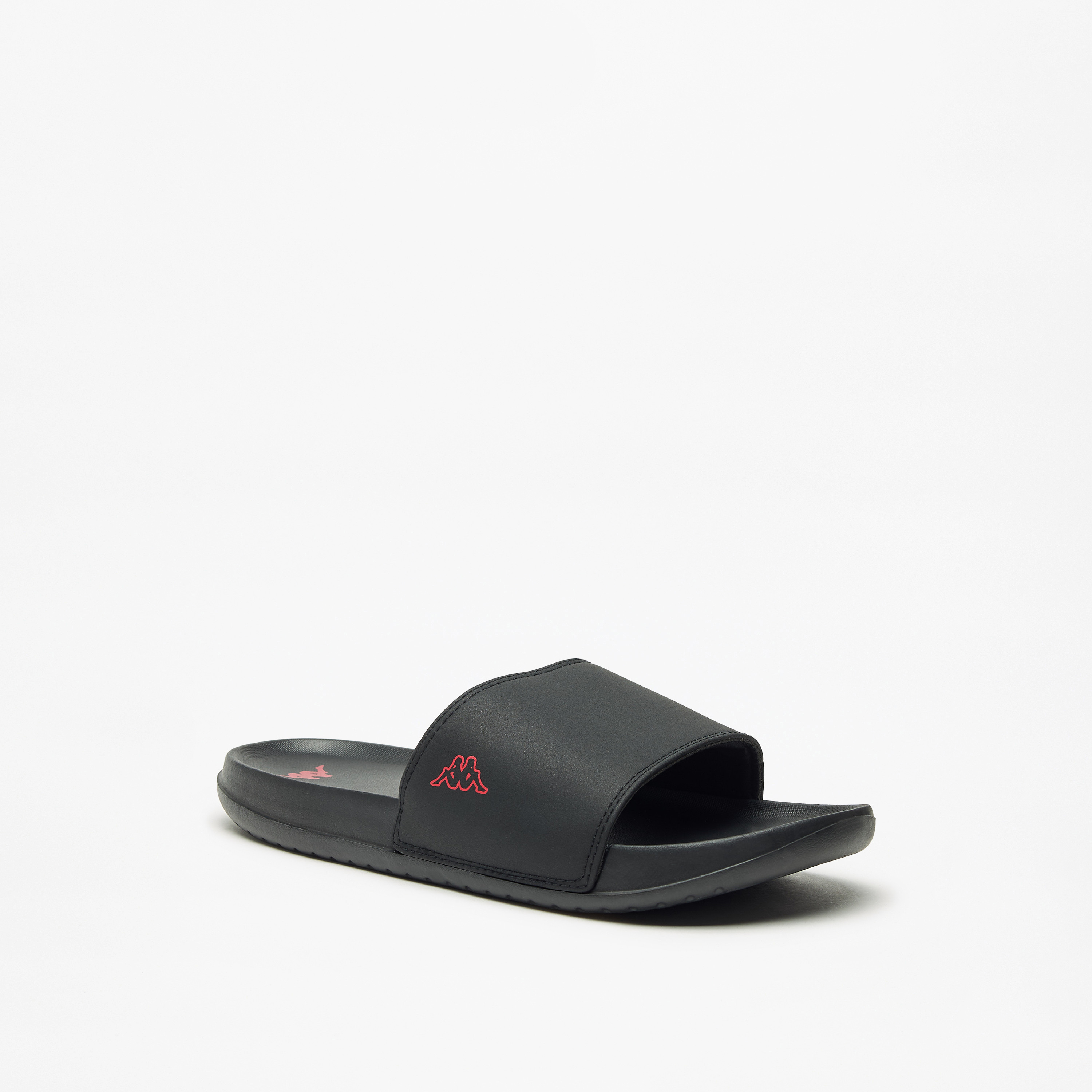 حذاء خفيف ببطانة وتفاصيل الشعار للرجال من كابا-men-shoes-flipflopsandslides-image-2