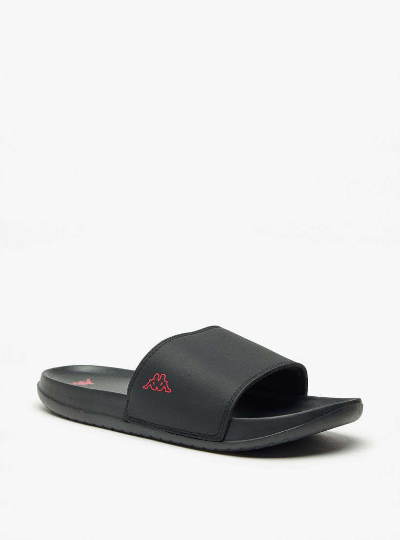 حذاء خفيف ببطانة وتفاصيل الشعار للرجال من كابا-men-shoes-flipflopsandslides-image-2