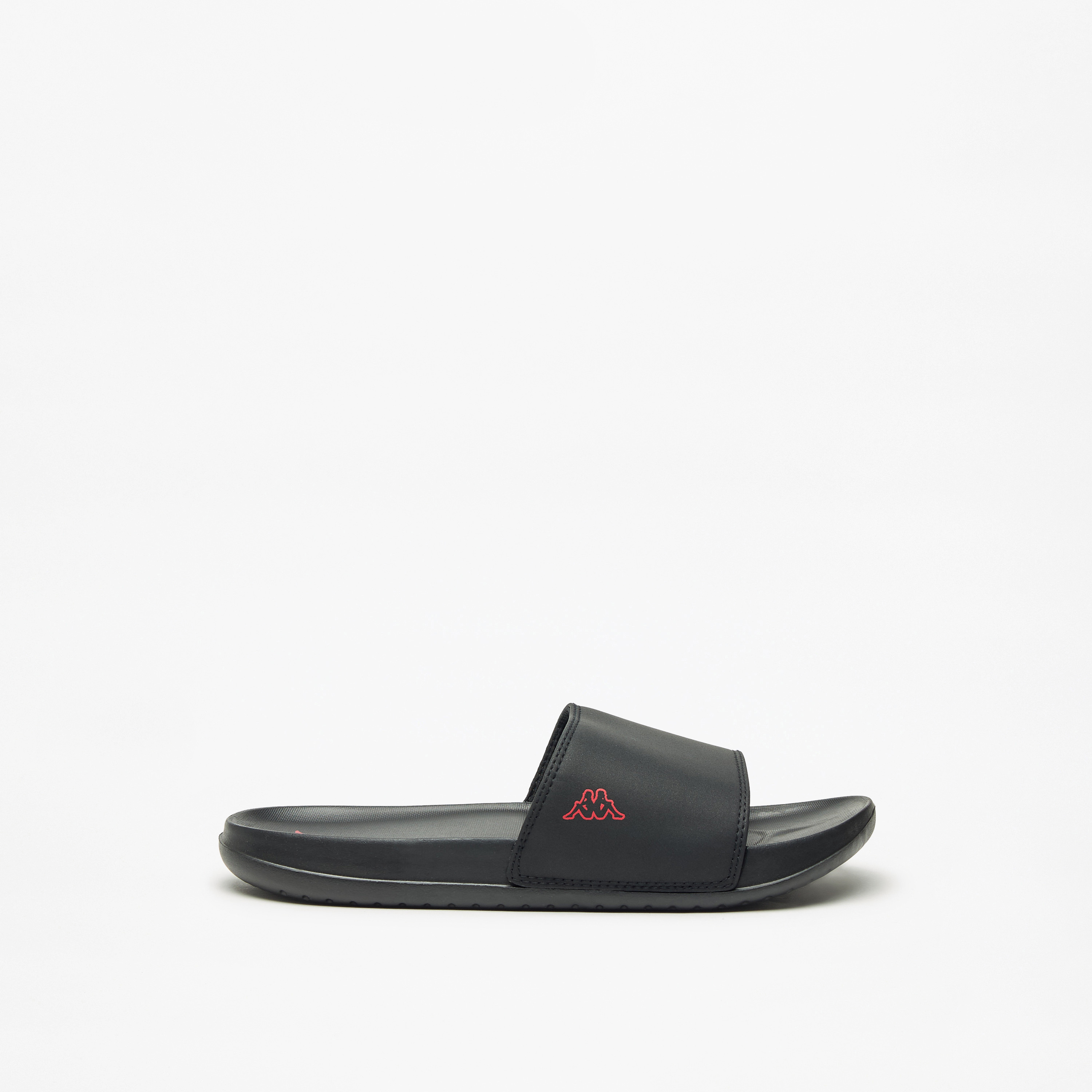 حذاء خفيف ببطانة وتفاصيل الشعار للرجال من كابا-men-shoes-flipflopsandslides-image-3