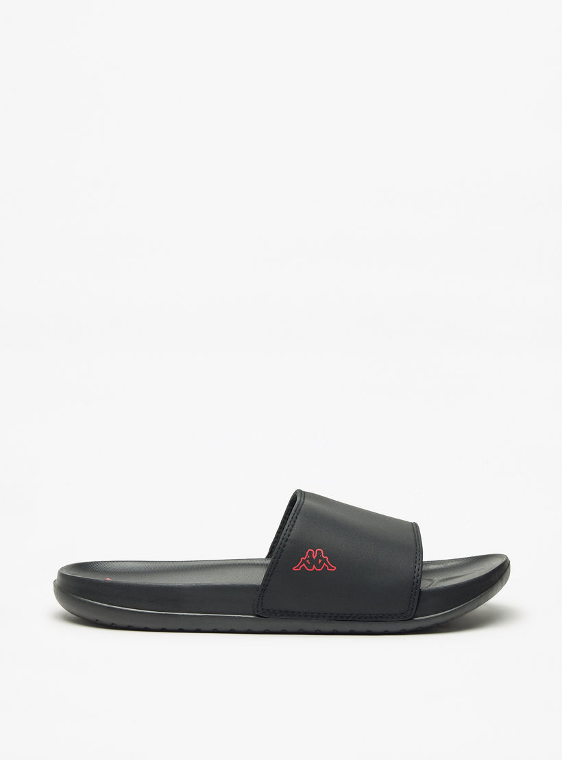 حذاء خفيف ببطانة وتفاصيل الشعار للرجال من كابا-men-shoes-flipflopsandslides-image-3