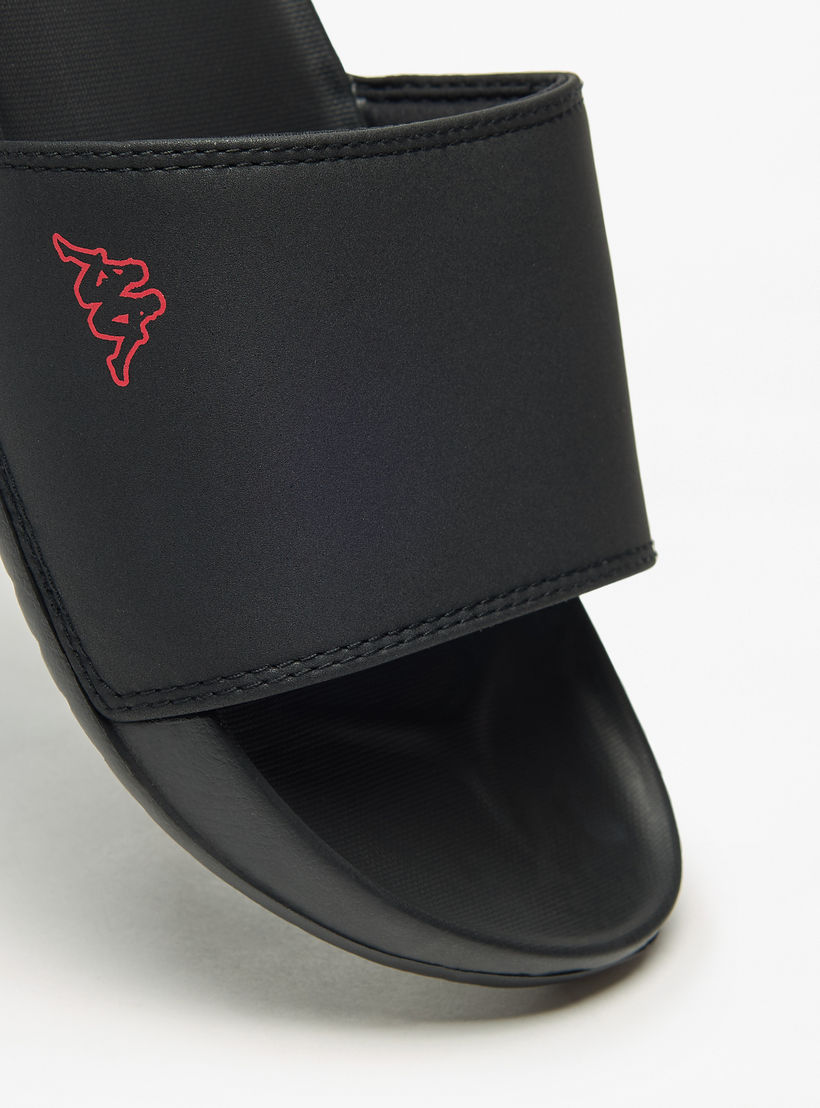 حذاء خفيف ببطانة وتفاصيل الشعار للرجال من كابا-men-shoes-flipflopsandslides-image-4