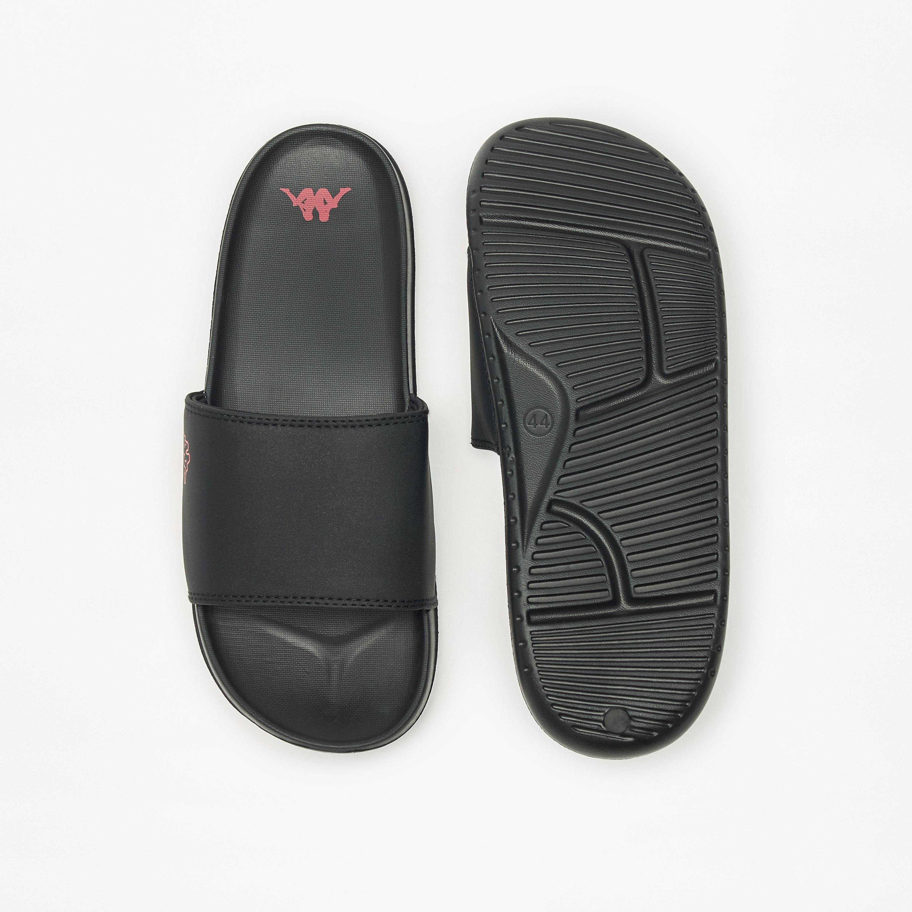 حذاء خفيف ببطانة وتفاصيل الشعار للرجال من كابا-men-shoes-flipflopsandslides-image-5
