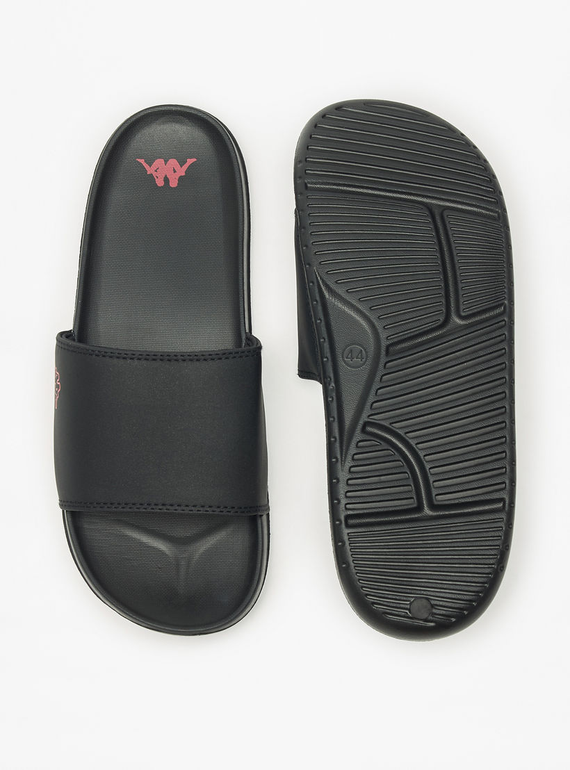 حذاء خفيف ببطانة وتفاصيل الشعار للرجال من كابا-men-shoes-flipflopsandslides-image-5