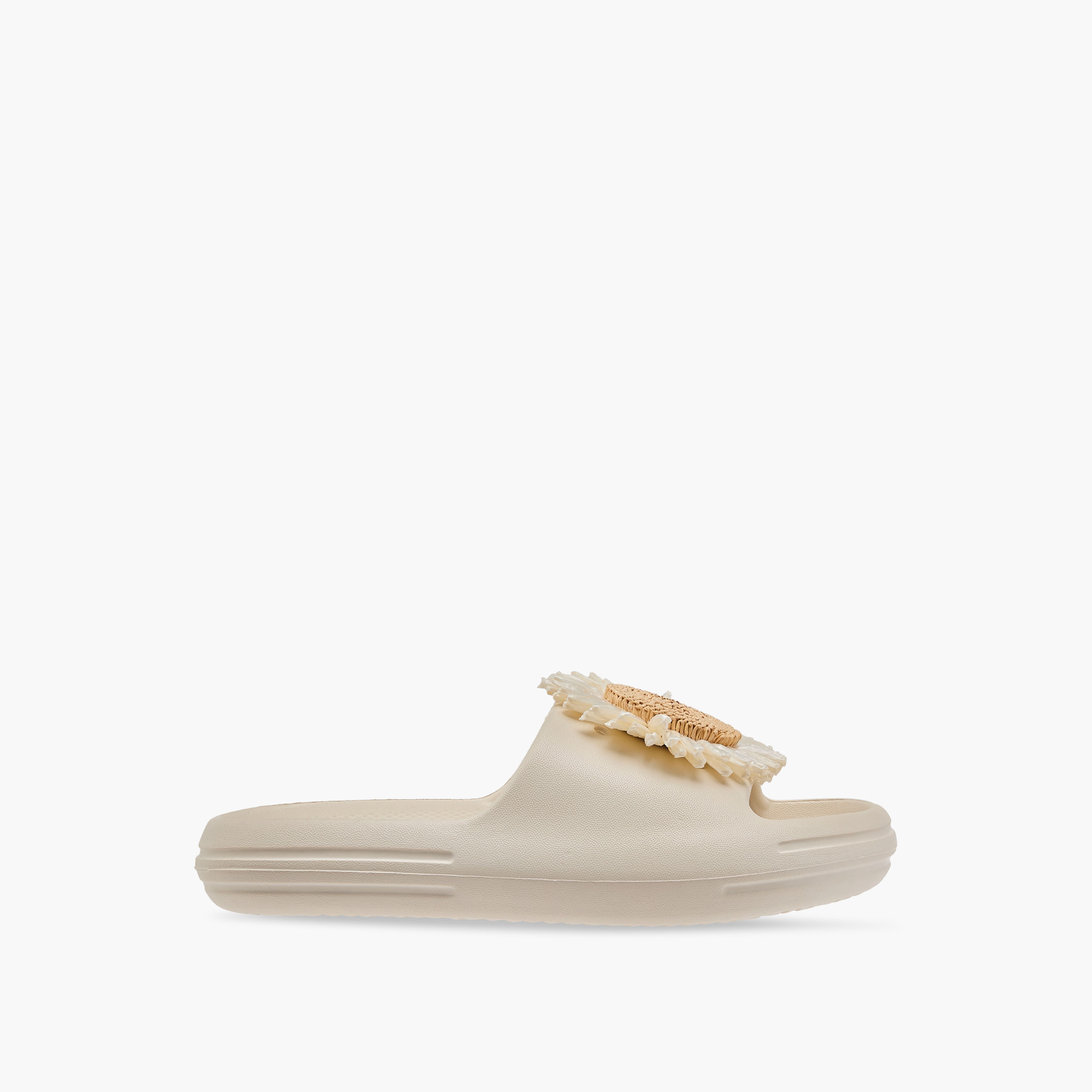 Aqua Floral Accent Slip-On Slides-girls-shoes-flipflopsandslides-image-2