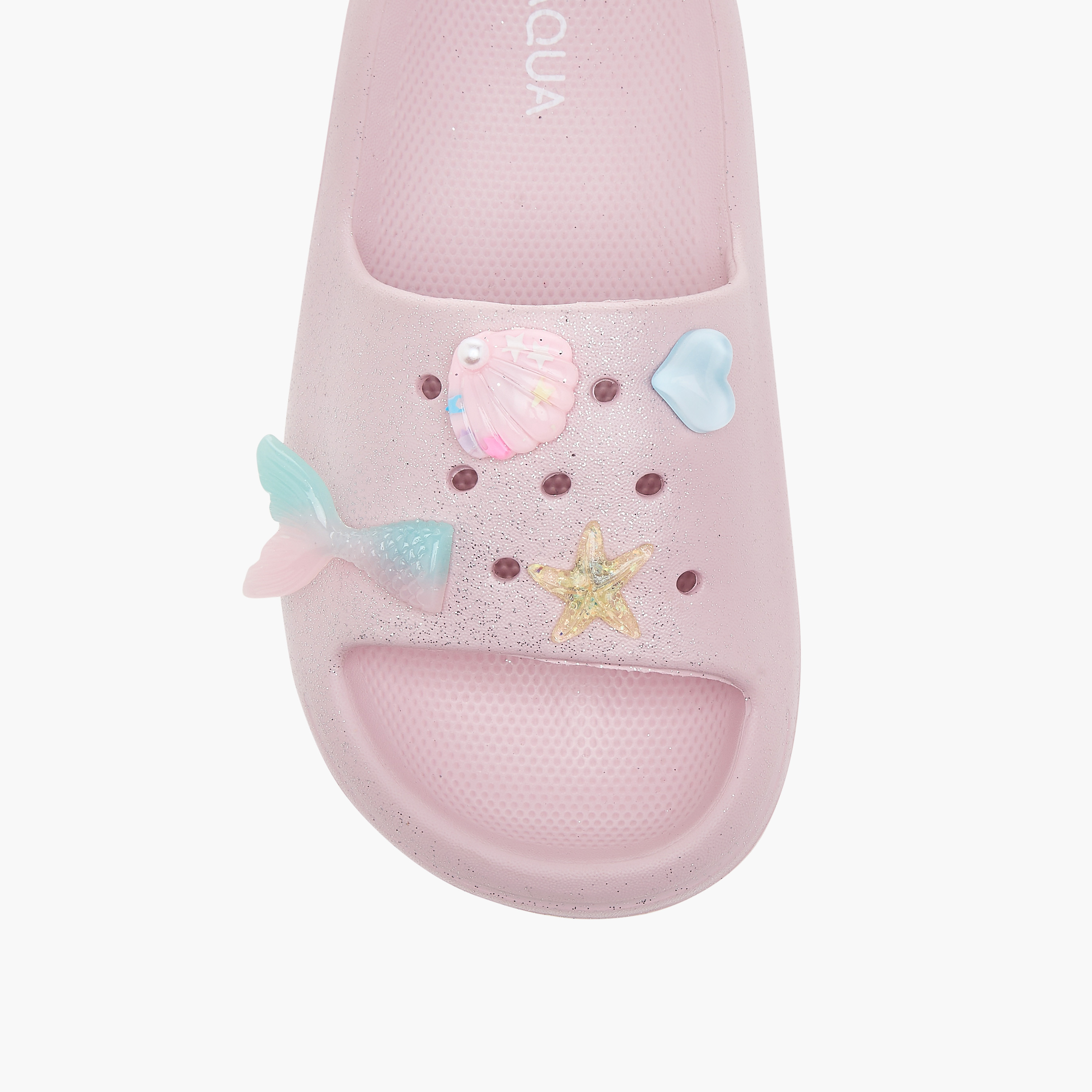 Aqua Girls' Accent Detail Clogs with Backstrap-girls-shoes-sandals-image-3