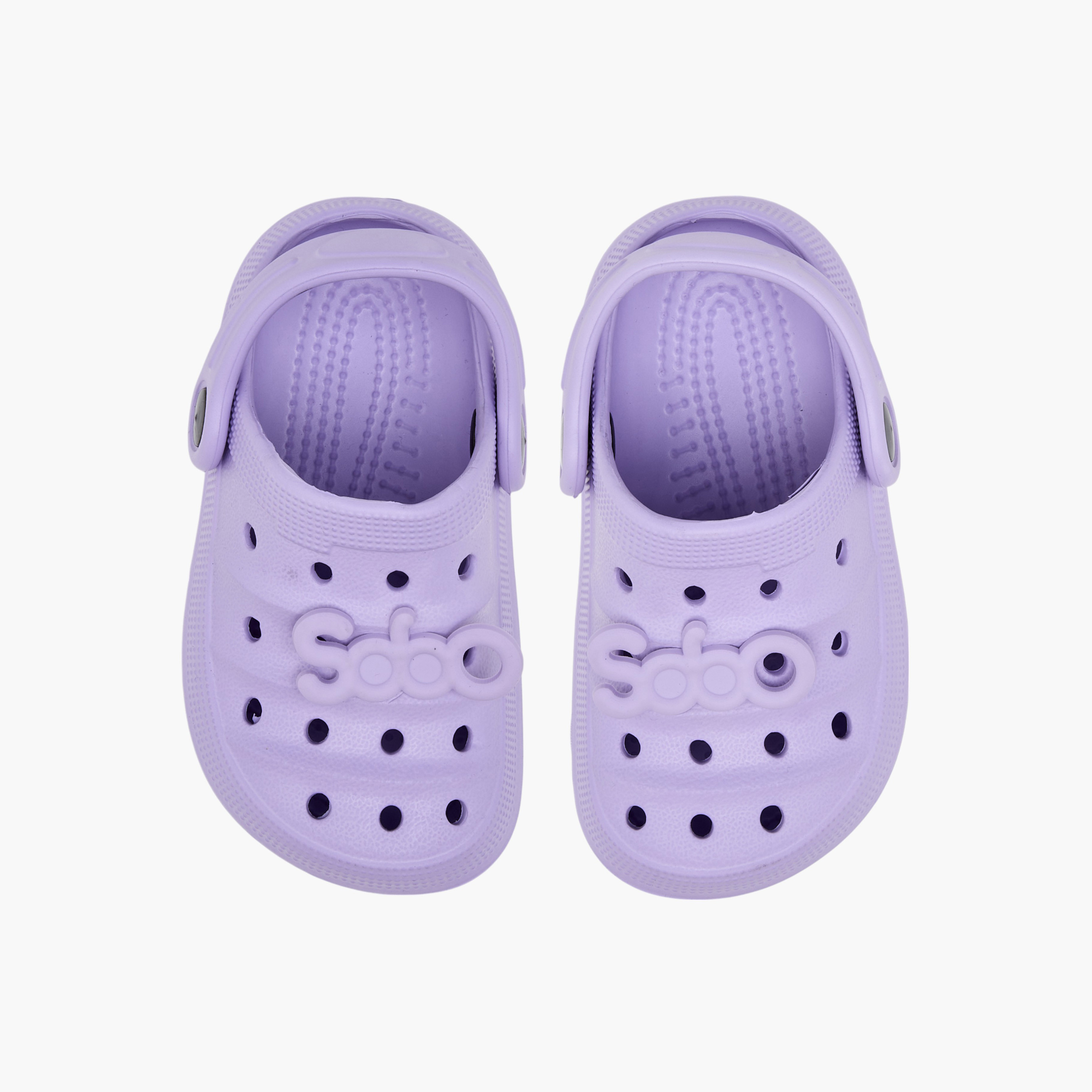 Aqua Jibbitz Detail Clogs with Backstrap-girls-shoes-sandals-image-1