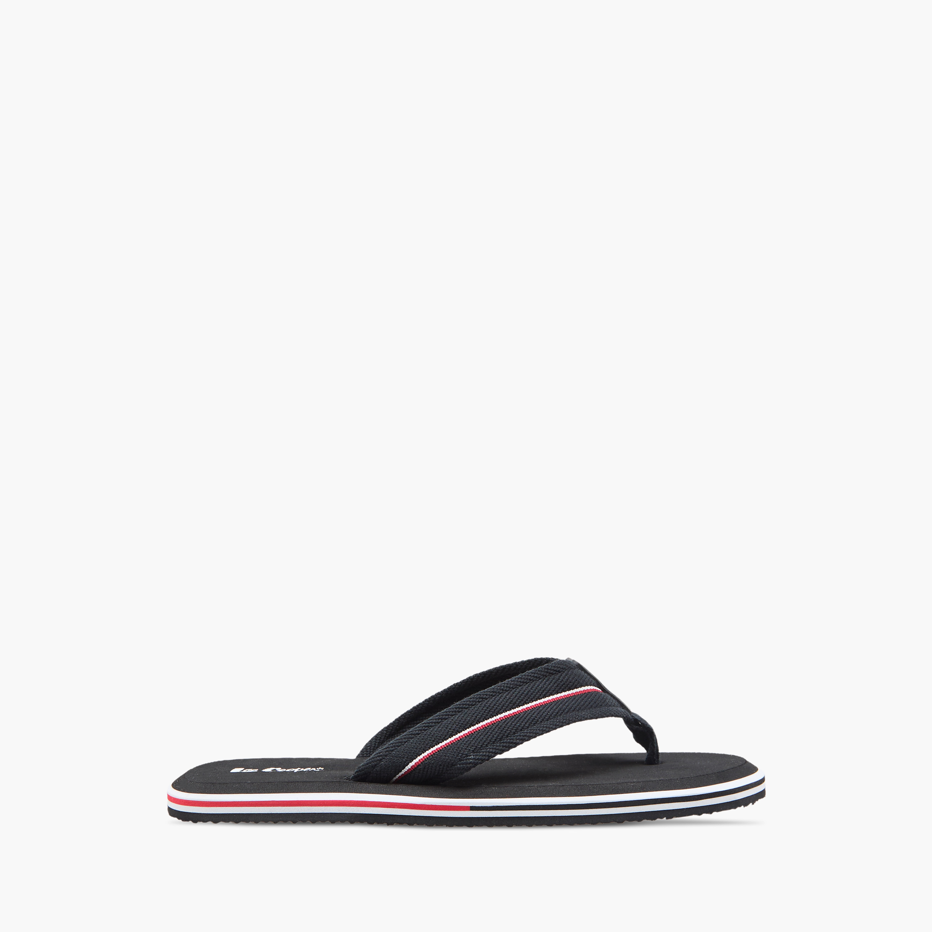 Lee Cooper Men's Textured Slip-On Thong Slippers-men-shoes-flipflopsandslides-image-2