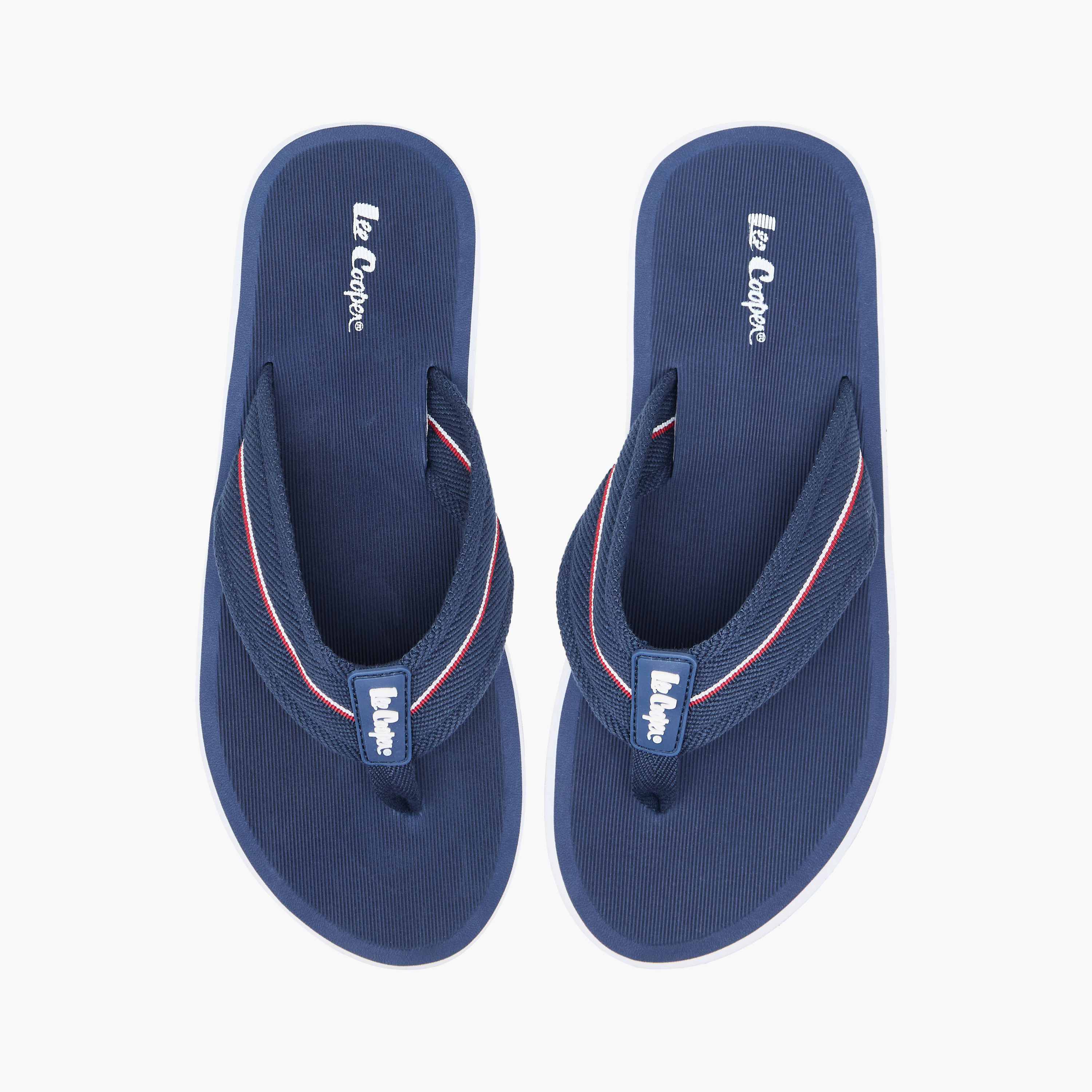 شبشب ثونج سهل الارتداء بارز الملمس للرجال من لي كوبر-men-shoes-flipflopsandslides-image-1