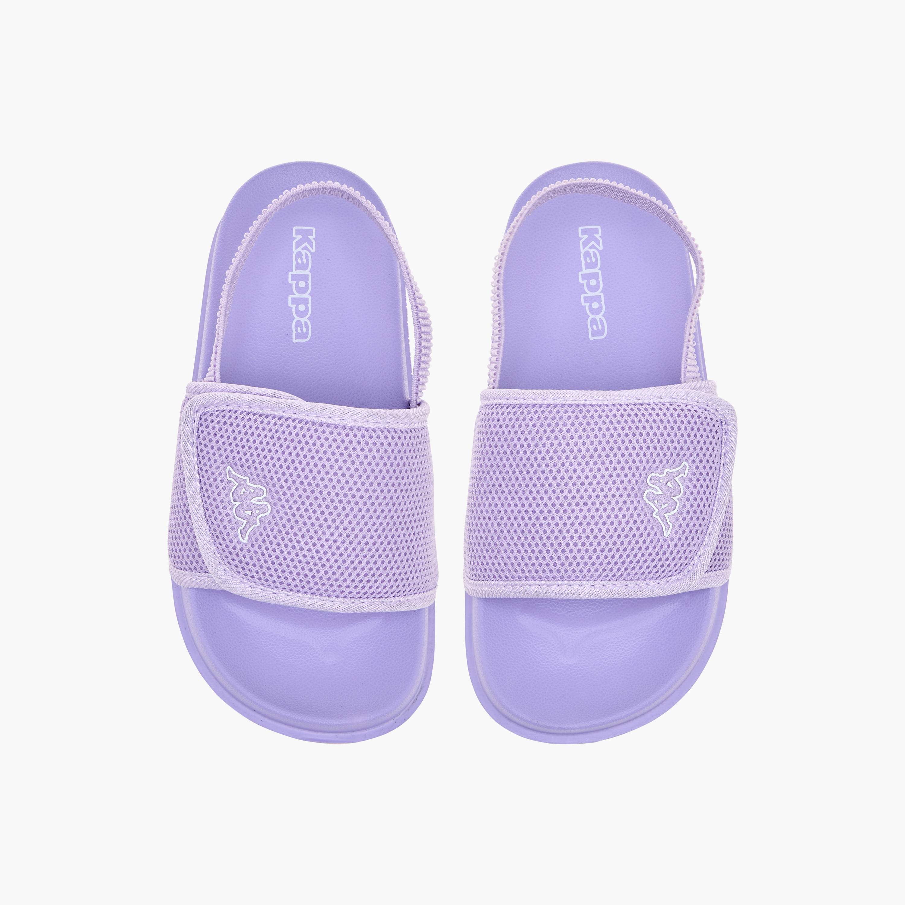 حذاء خفيف بارز الملمس بحزام مطاطي للبنات من كابا-girls-shoes-flipflopsandslides-image-1