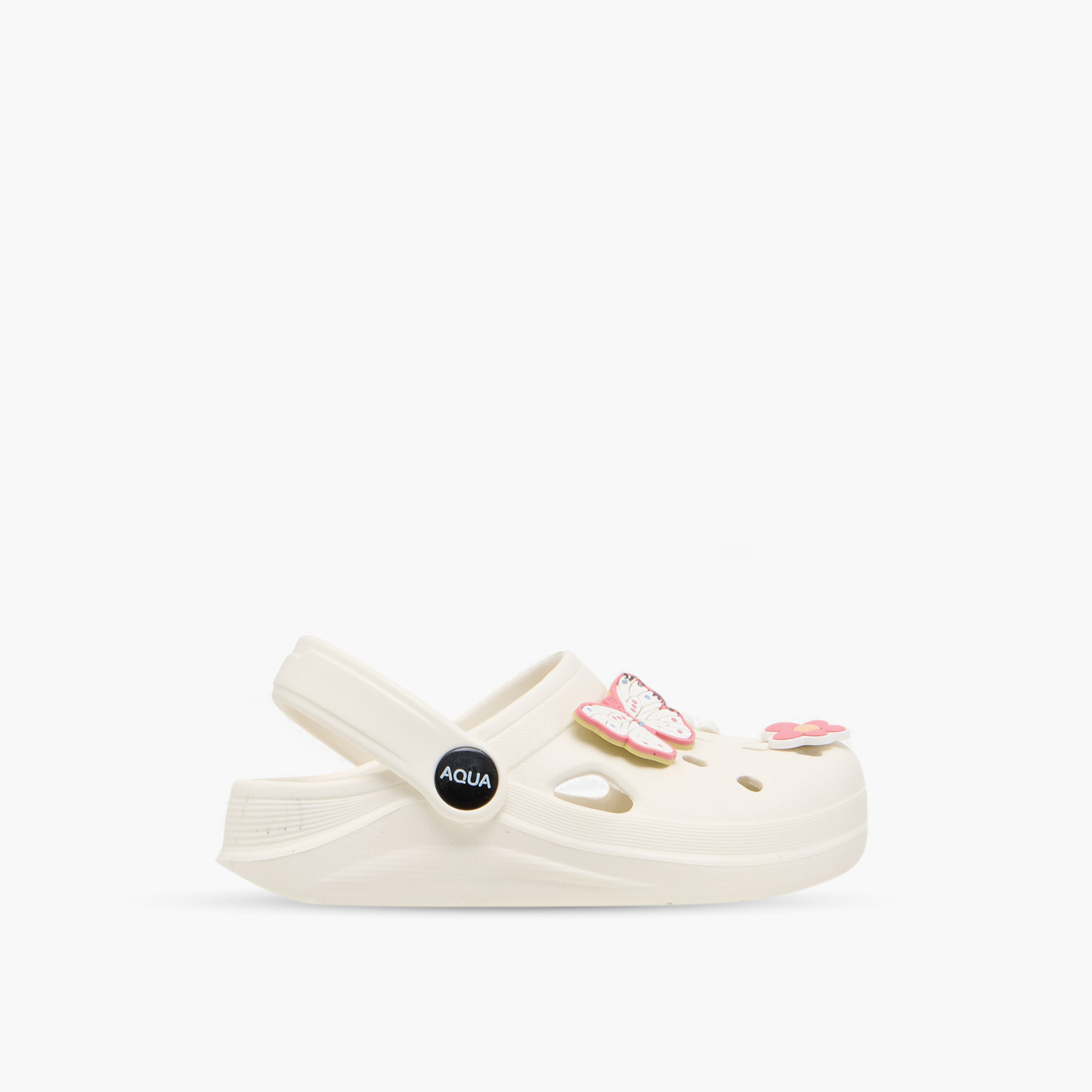 صندل كلوج بتزيينات جيبيتز وحزام خلفي من أكوا-girls-shoes-sandals-image-3