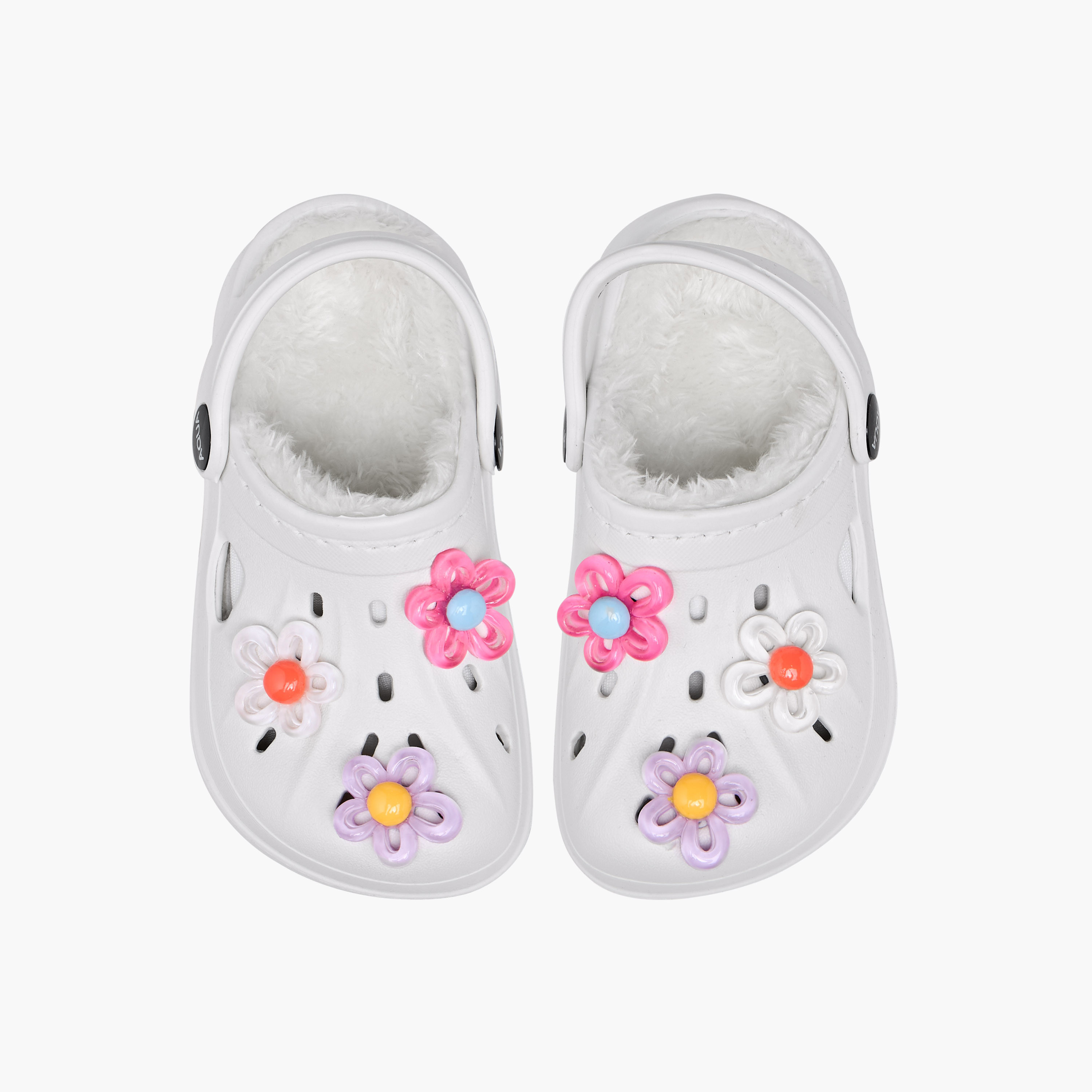 صندل كلوج بحزام خلفي وزينة زهرية من أكوا-girls-shoes-sandals-image-5