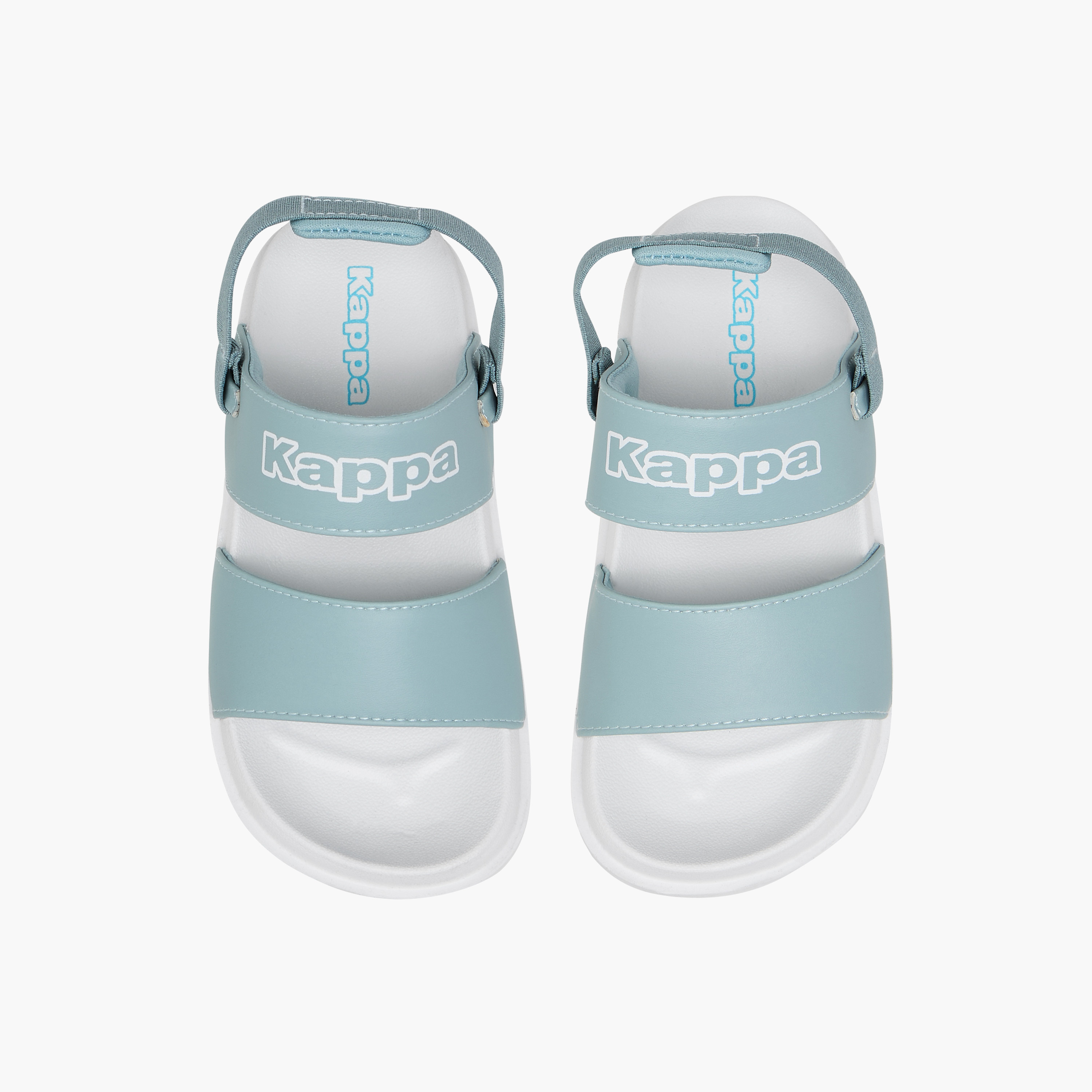 صندل بطبعات شعار وحزام مطاطي للبنات من كابا-girls-shoes-sandals-image-1