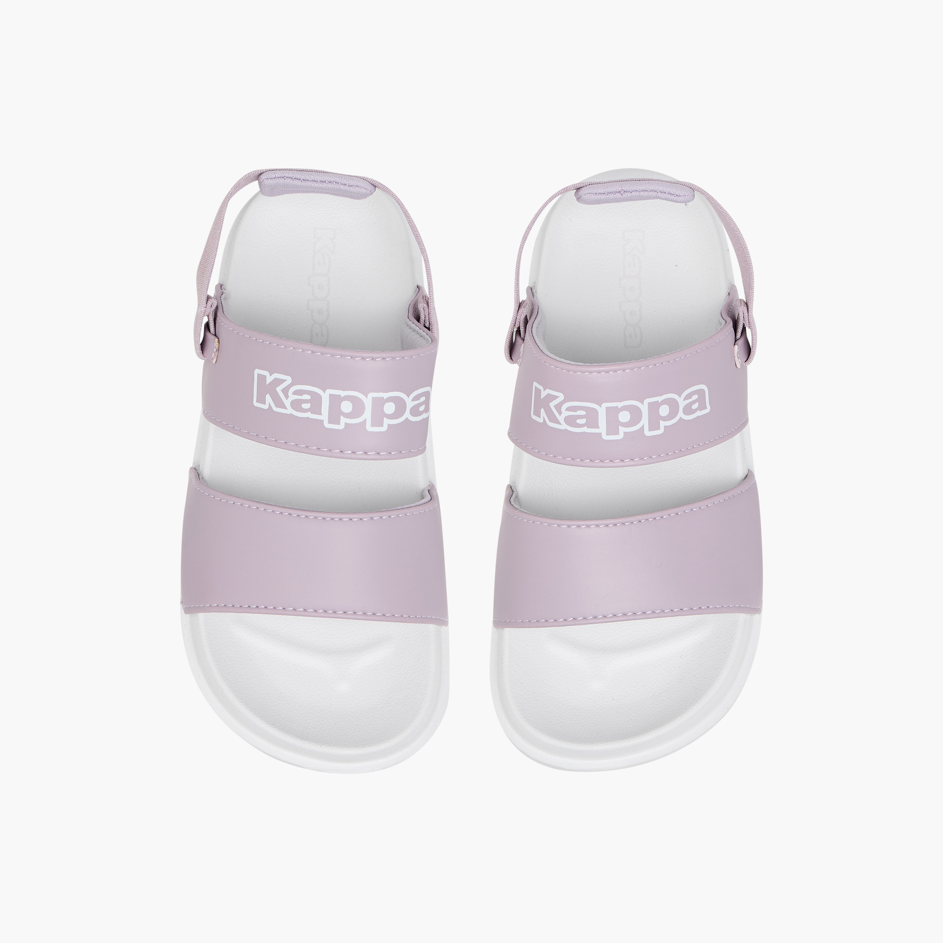 صندل بطبعات شعار وحزام مطاطي للبنات من كابا-girls-shoes-sandals-image-1