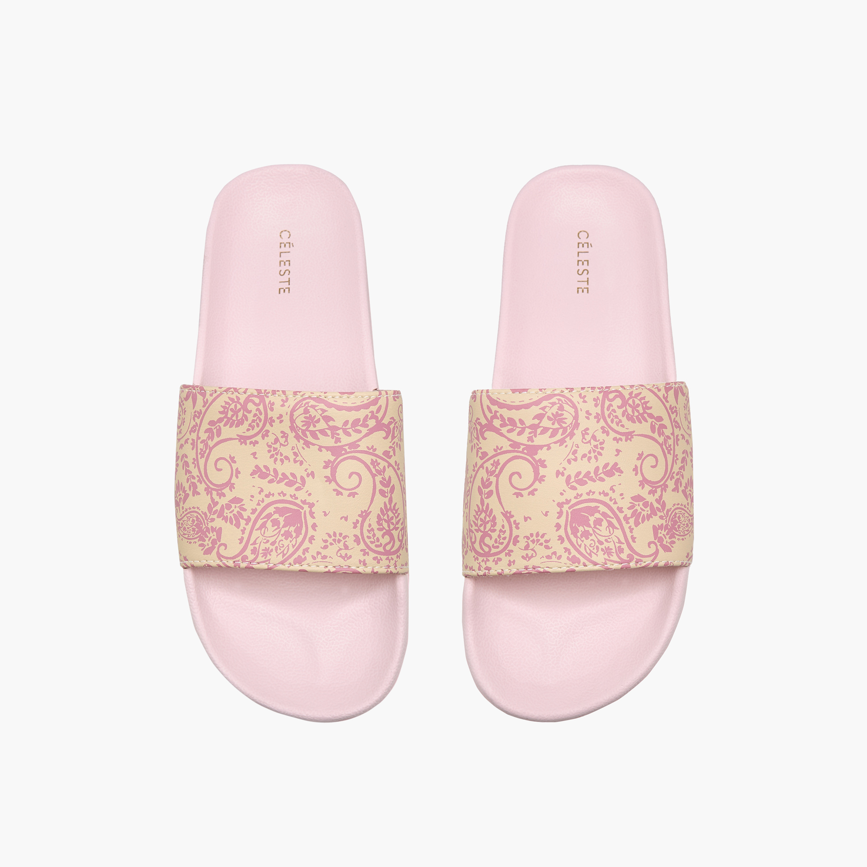 Celeste Women Paisley Print Slides-women-shoes-flipflopsandslides-image-1