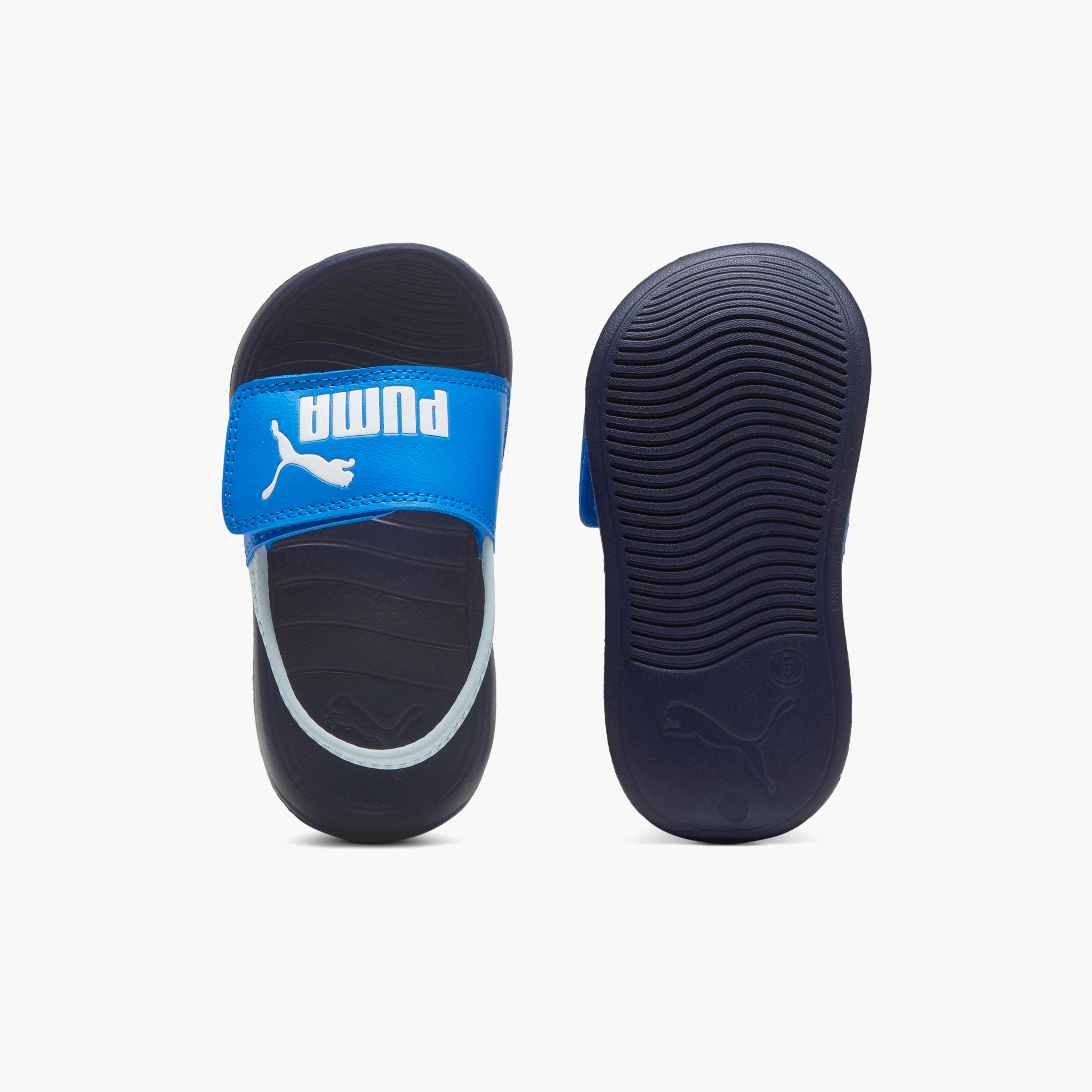 Puma Baby Boys Popcat 20 Backstrap Slides | OE-baby-boys-shoes-closedshoes-image-5