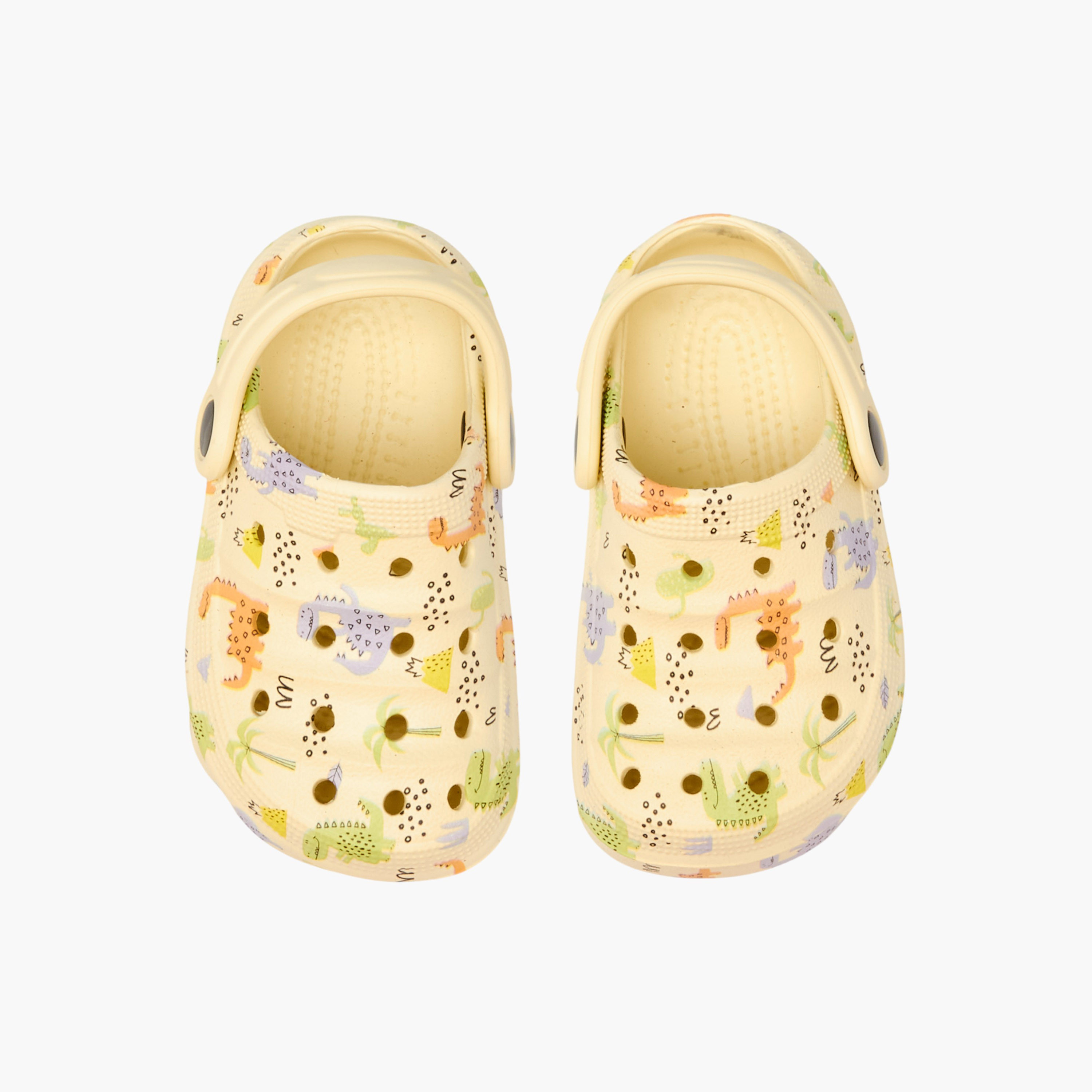 Aqua Boys Printed Clogs-boys-shoes-sandals-image-1