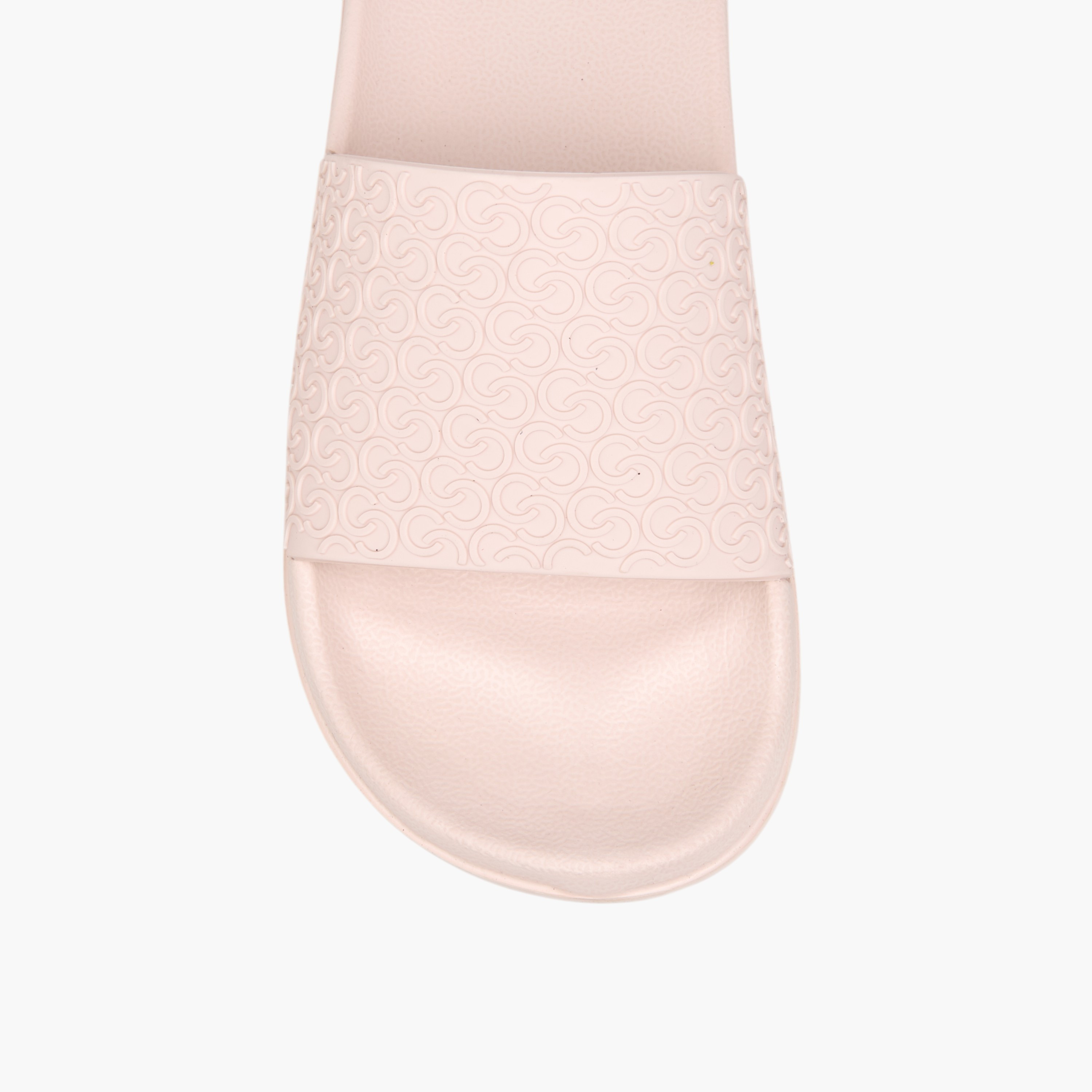 Celeste Women's Monogram Embossed Slide Slippers-women-shoes-flipflopsandslides-image-3