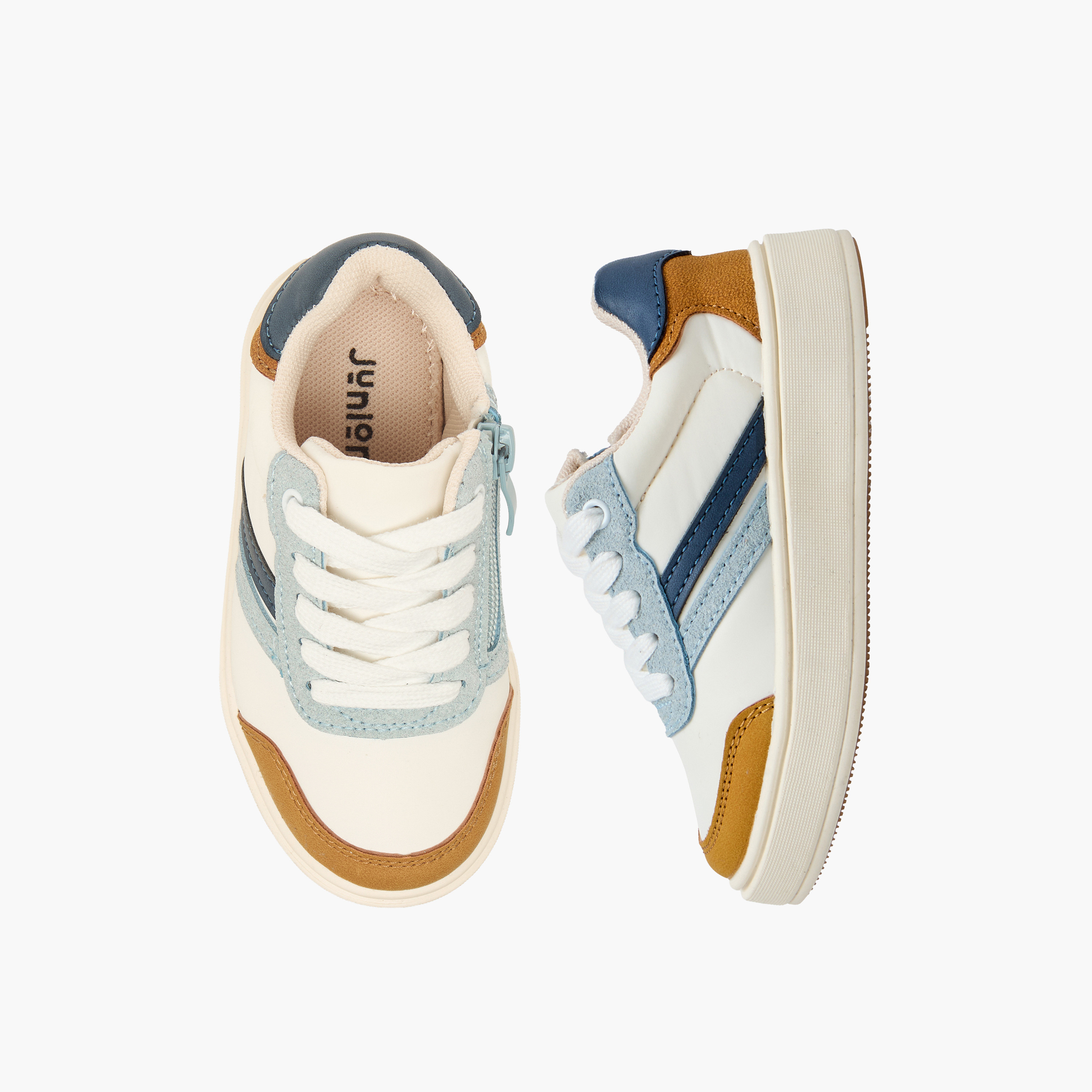 حذاء سنيكرز برباط إغلاق للأولاد من جونيورز-boys-shoes-sneakers-image-1