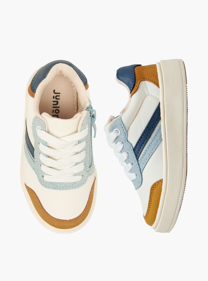 حذاء سنيكرز برباط إغلاق للأولاد من جونيورز-boys-shoes-sneakers-image-1
