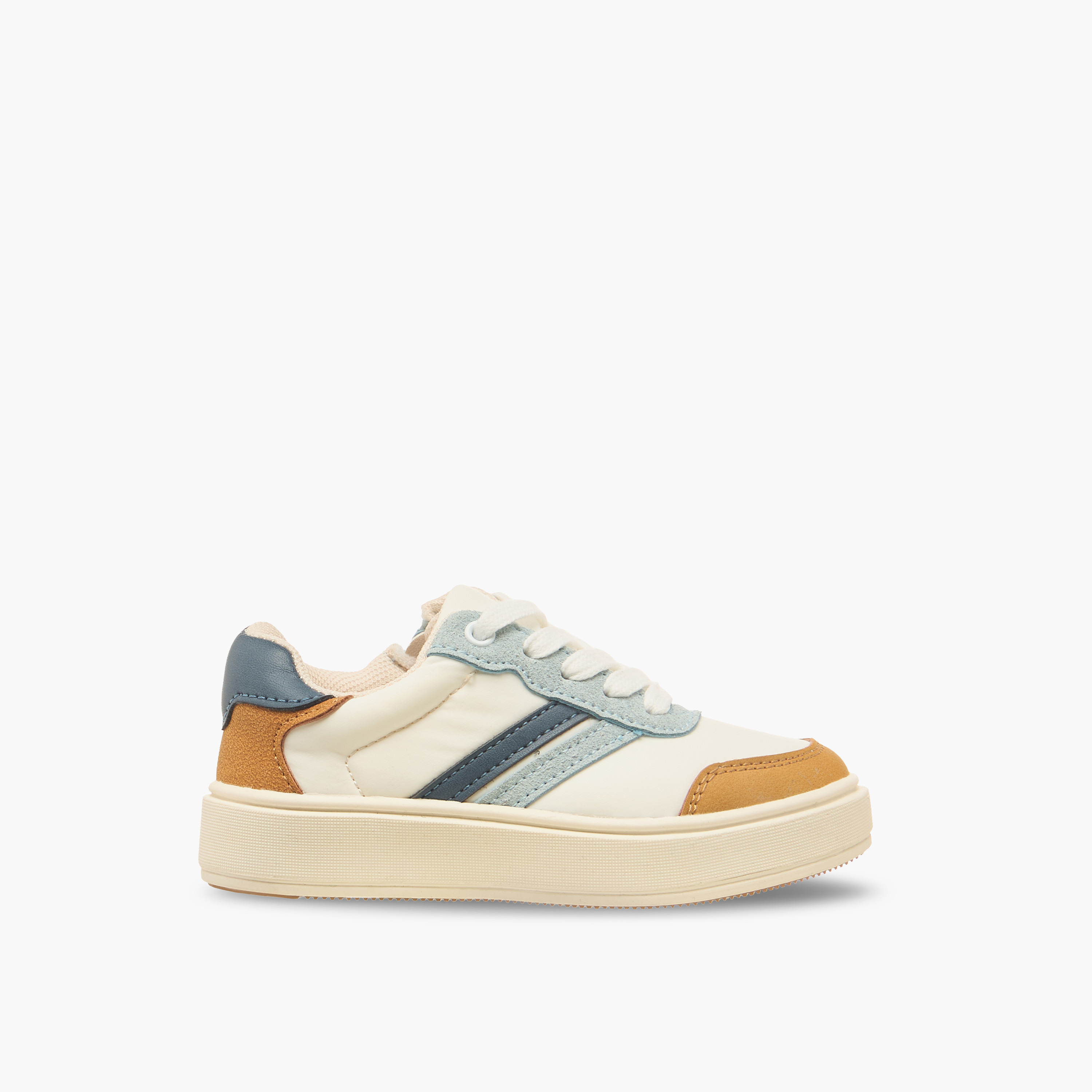 حذاء سنيكرز برباط إغلاق للأولاد من جونيورز-boys-shoes-sneakers-image-3
