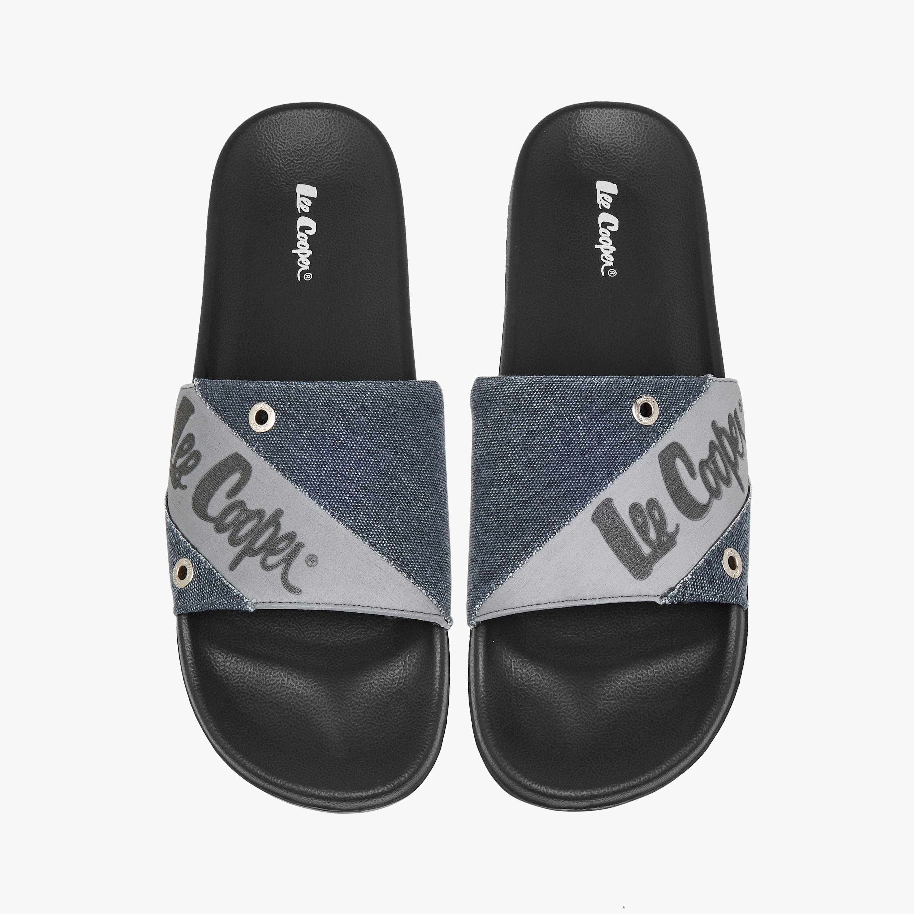 Lee Cooper Men Logo Detail Slides-men-shoes-flipflopsandslides-image-1