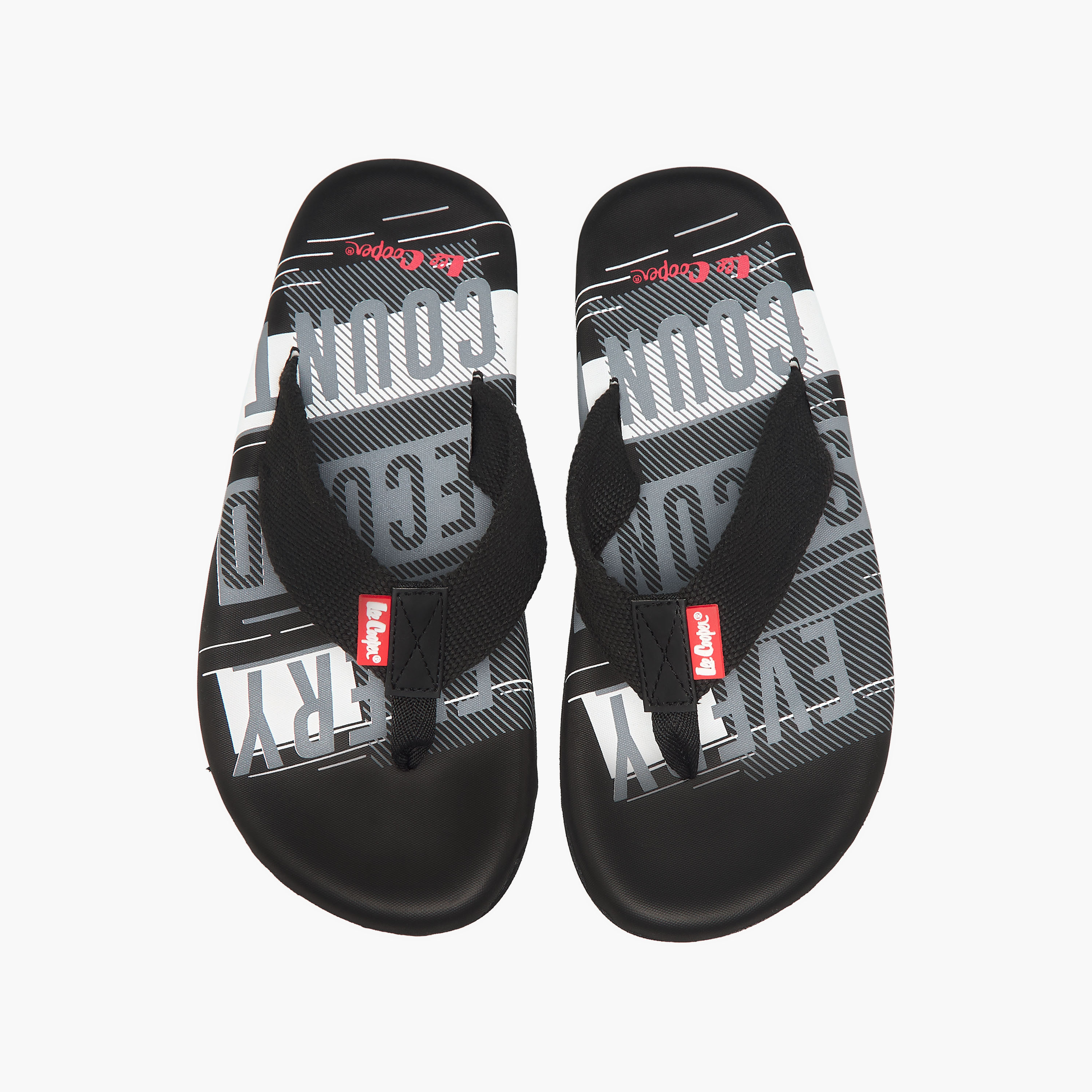 Lee Cooper Men Graphic Print Flip-Flops-men-shoes-flipflopsandslides-image-1
