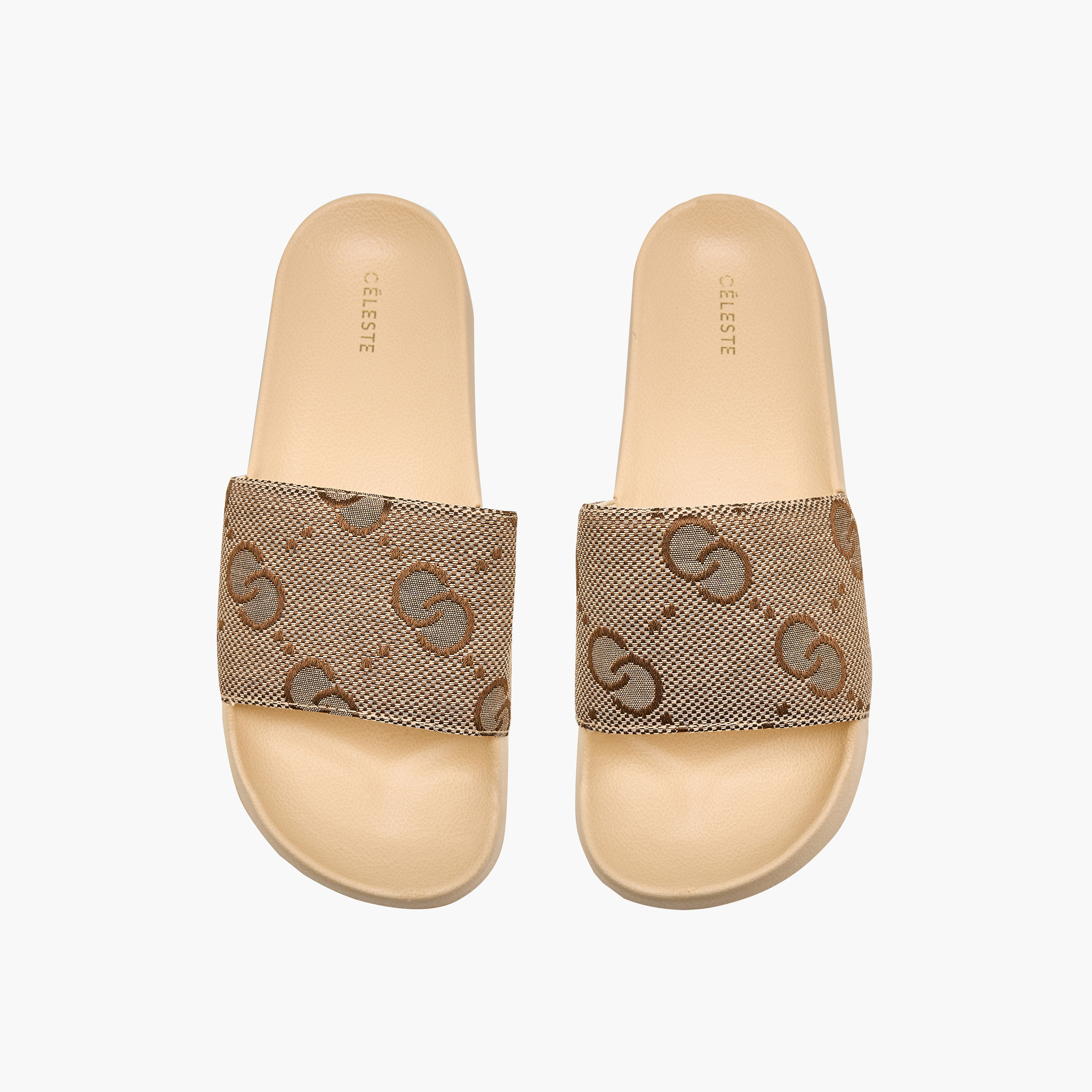Celeste Women Monogram Embroidered Slides-women-shoes-flipflopsandslides-image-1