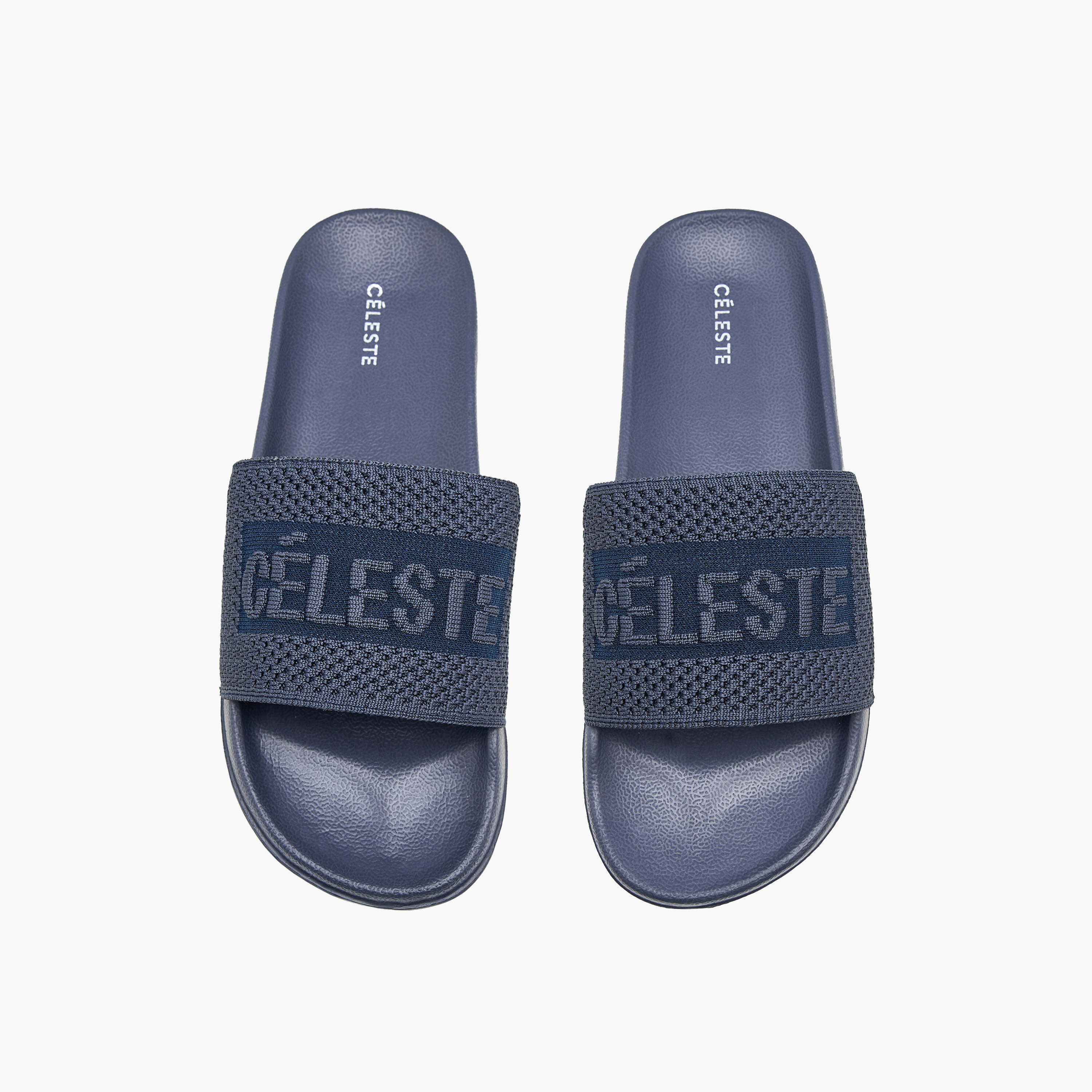 Celeste Women Logo Textured Slides-women-shoes-flipflopsandslides-image-1