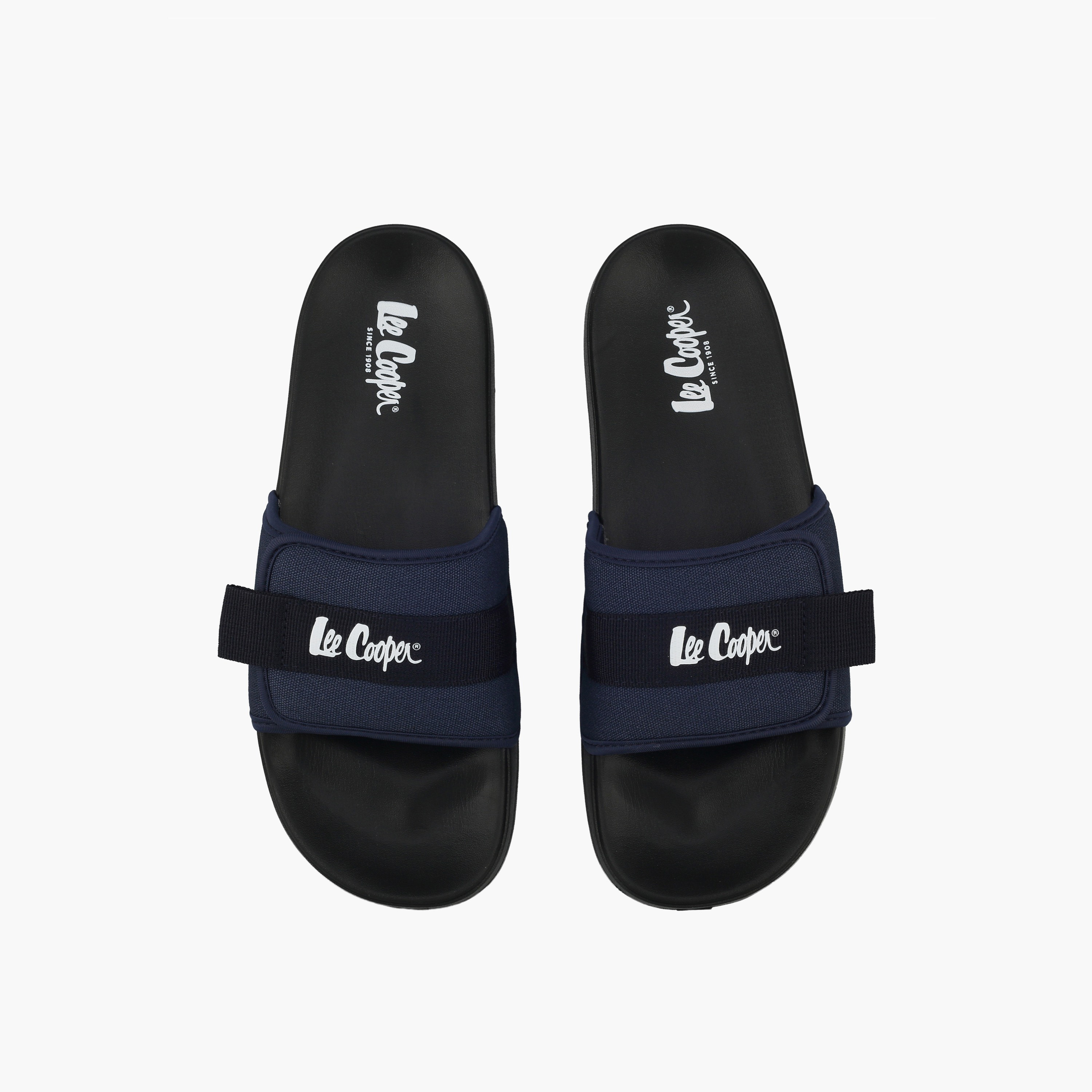 Lee Cooper Men Logo Print Slides-men-shoes-flipflopsandslides-image-1