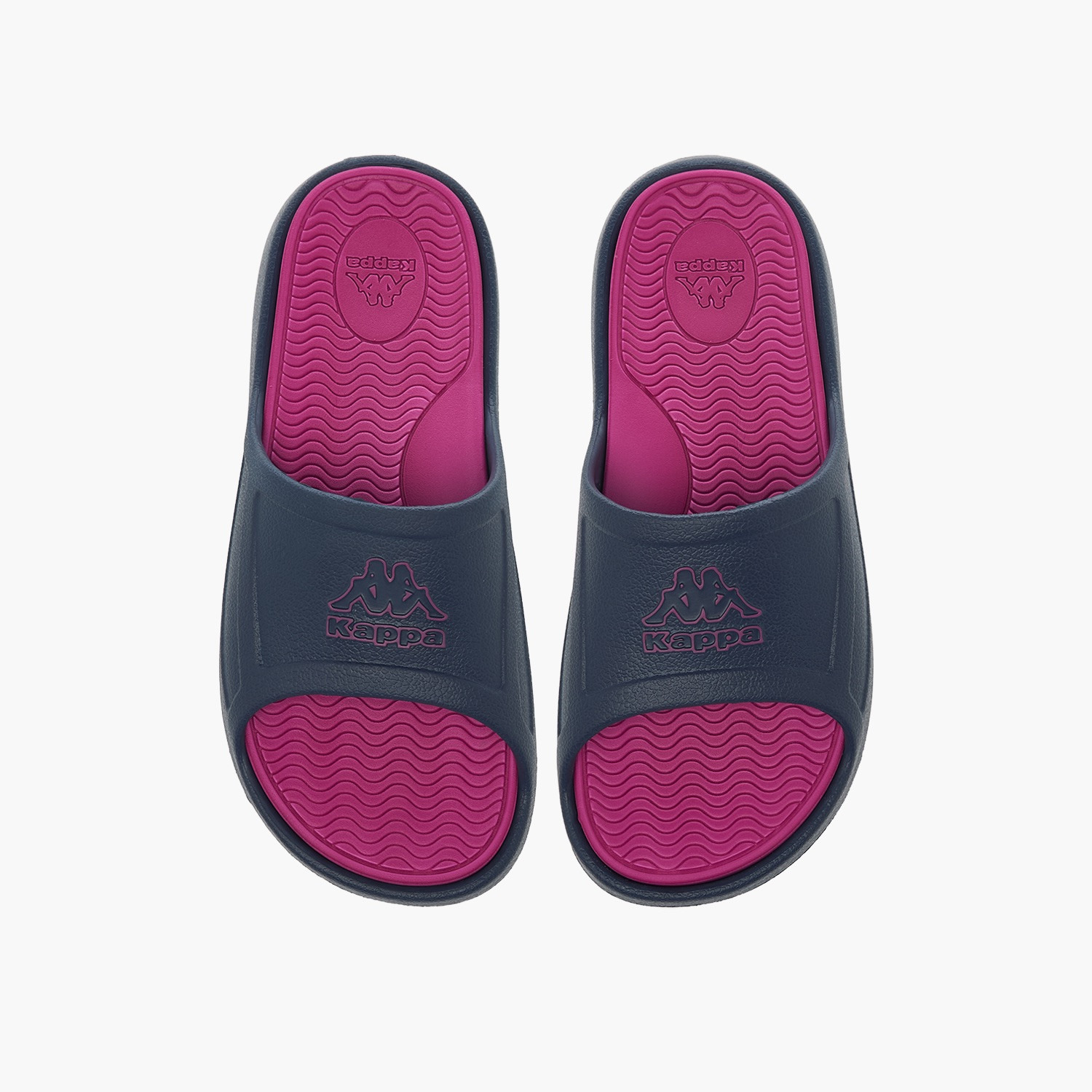 Kappa Women Logo Print Slides-women-shoes-flipflopsandslides-image-1