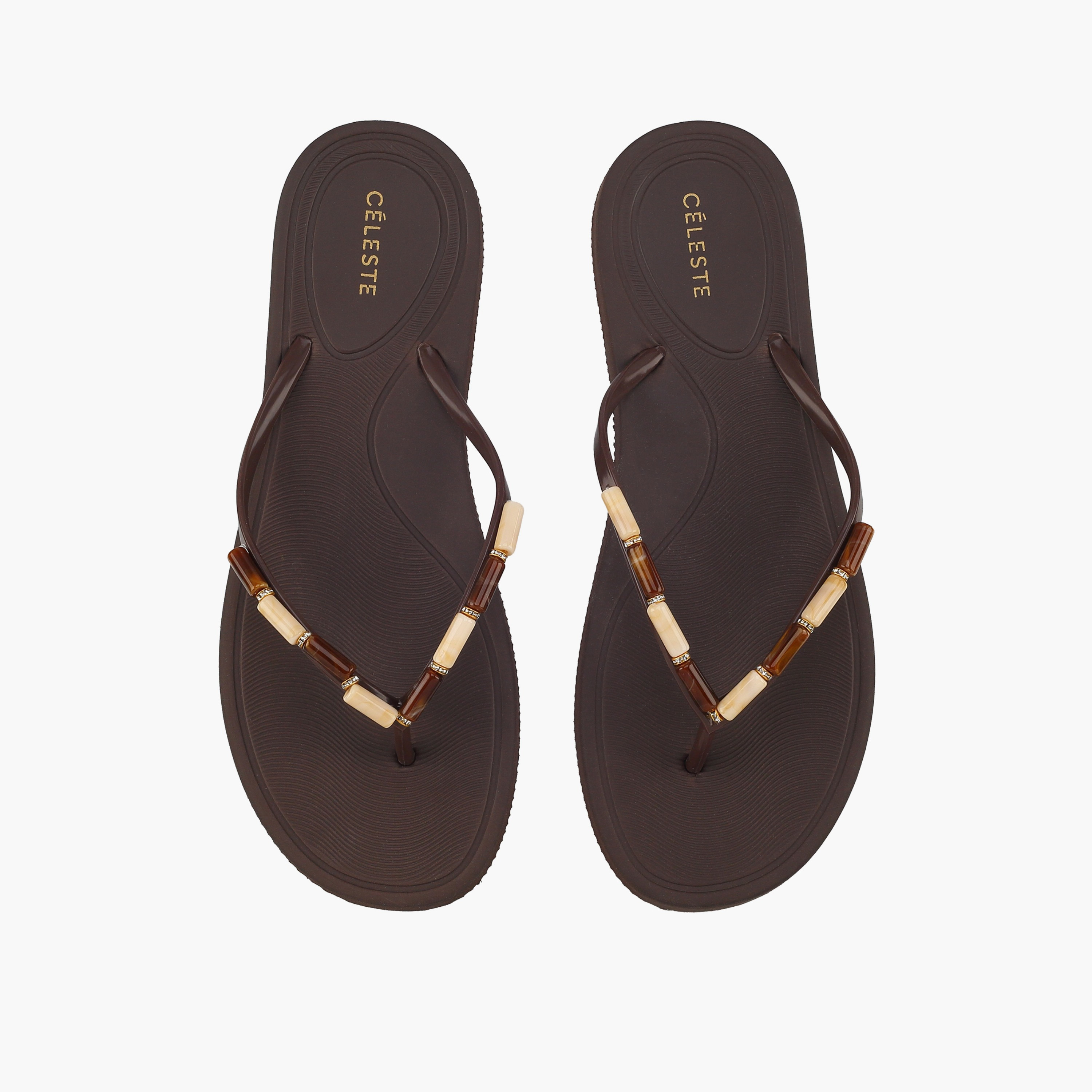 شبشب نسائي مزين بالخرز من سيليست-women-shoes-flipflopsandslides-image-1
