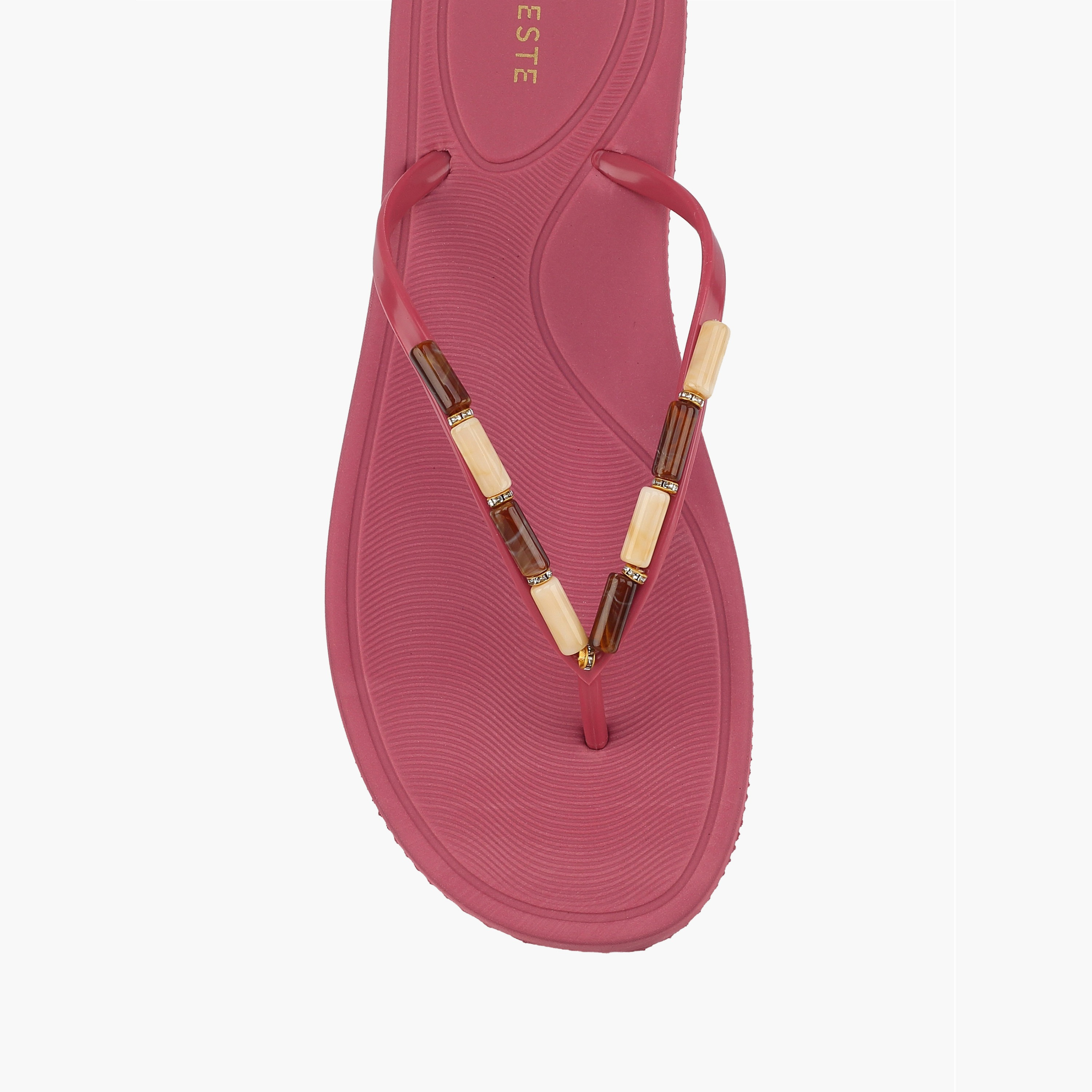 شبشب نسائي مزين بالخرز من سيليست-women-shoes-flipflopsandslides-image-3