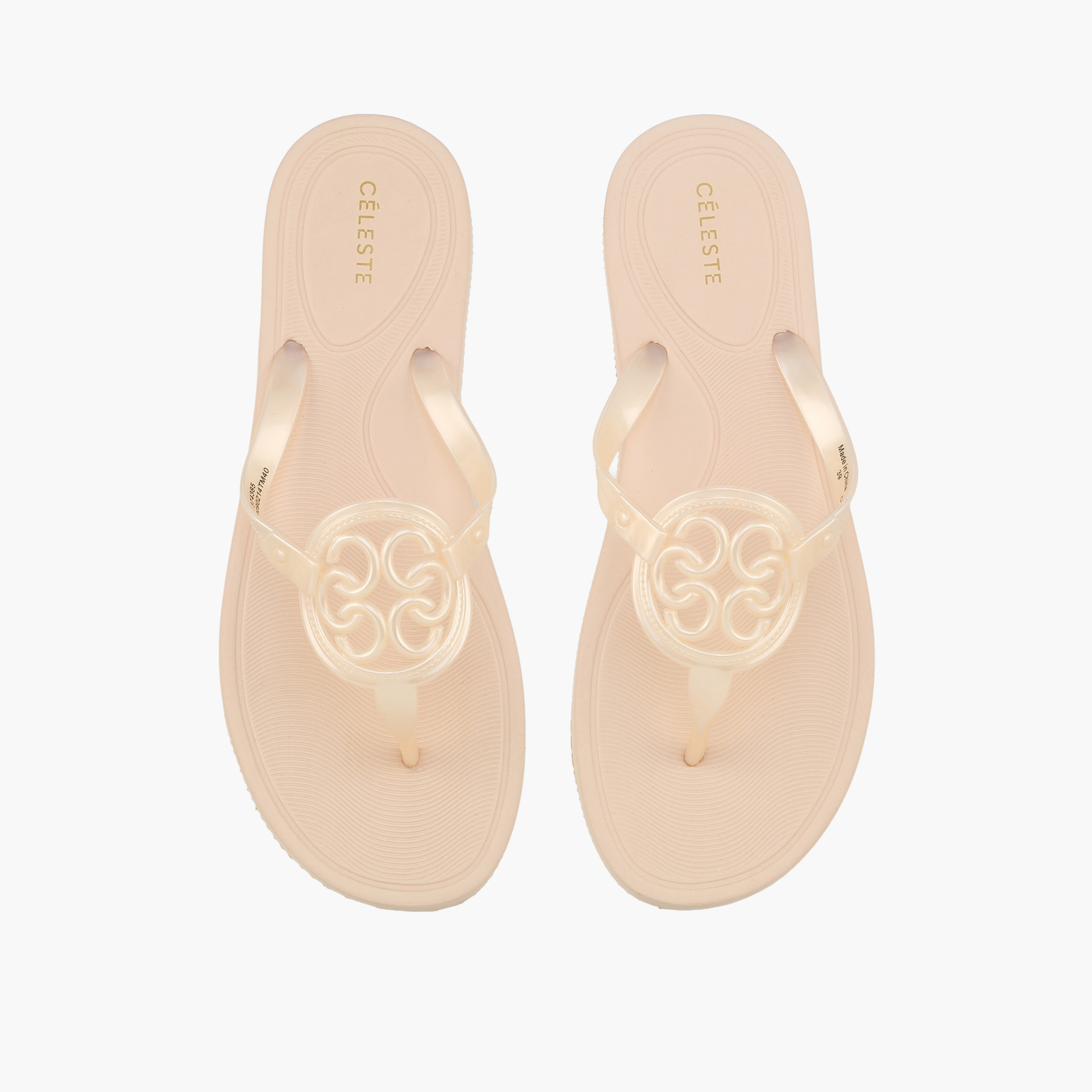 Celeste Women Monogram Flip Flops-women-shoes-flipflopsandslides-image-1